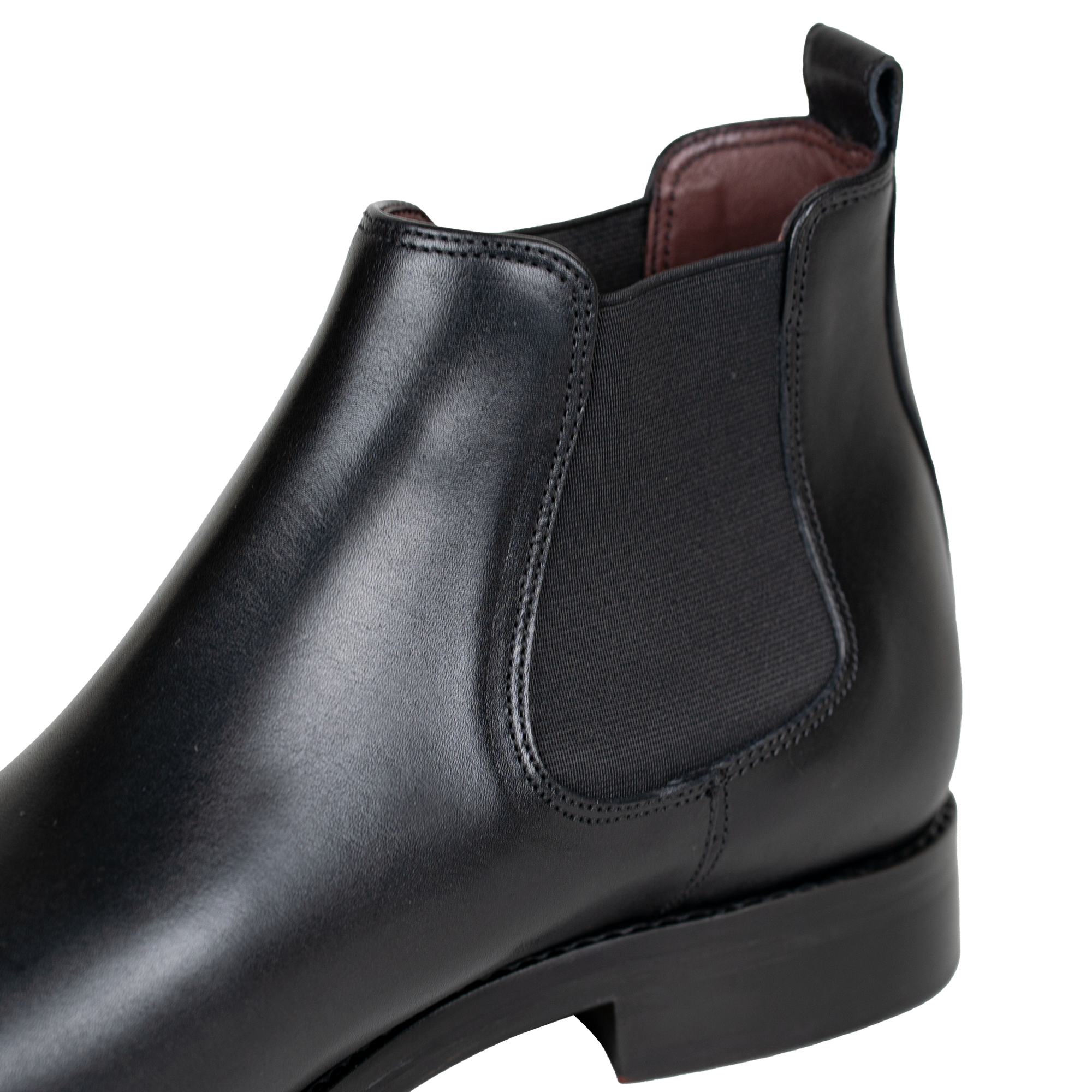 Brian: Chelsea Boots Homme - Cuir Noir
