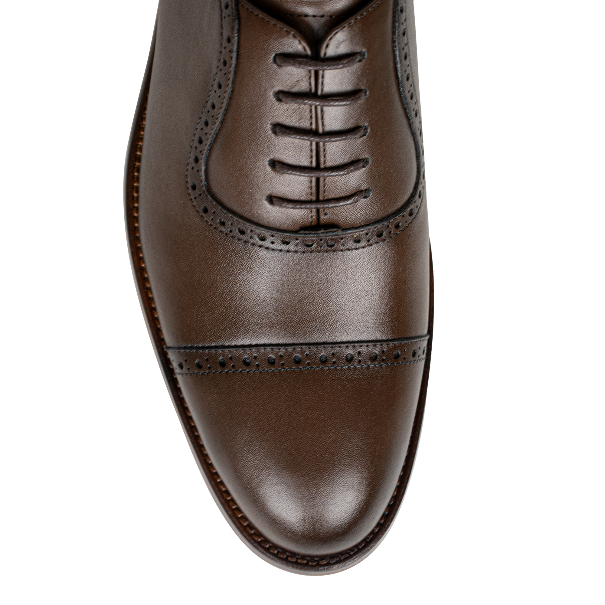Lewis: Richelieu Homme - Cuir Marron
