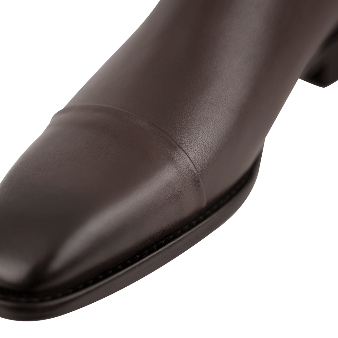 Cavan: Chelsea Boots Homme - Cuir Marron