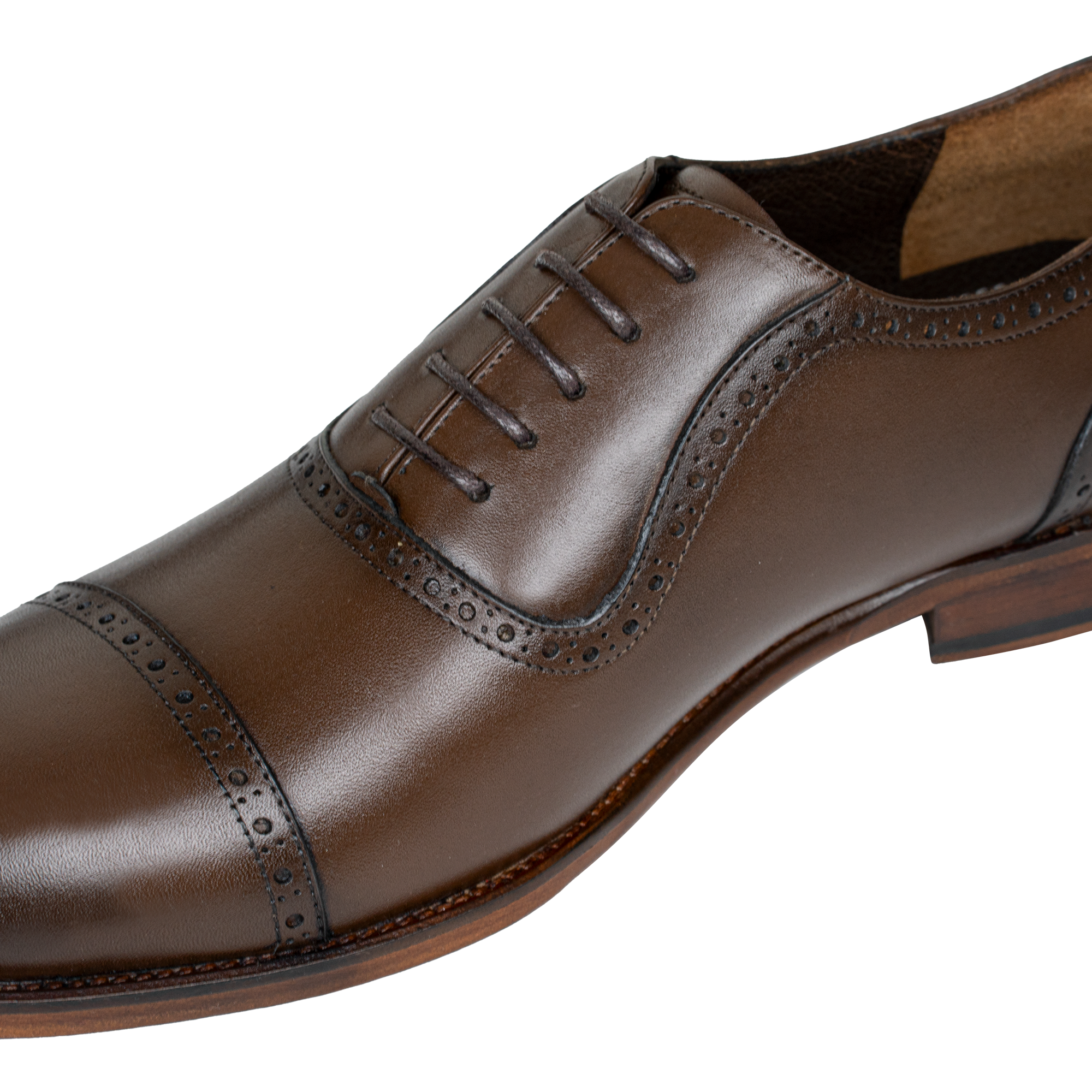 Lewis: Richelieu Homme - Cuir Marron