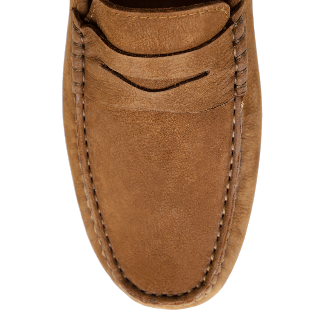 Gary: Mocassin Homme - Cuir Cognac