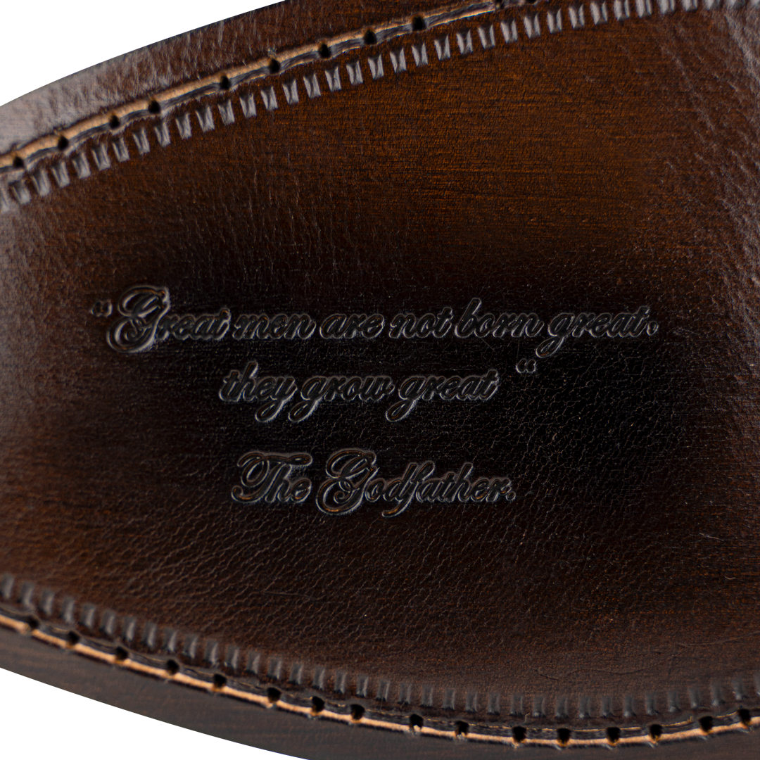 Abram: Chaussures à boucles - Cuir Noir