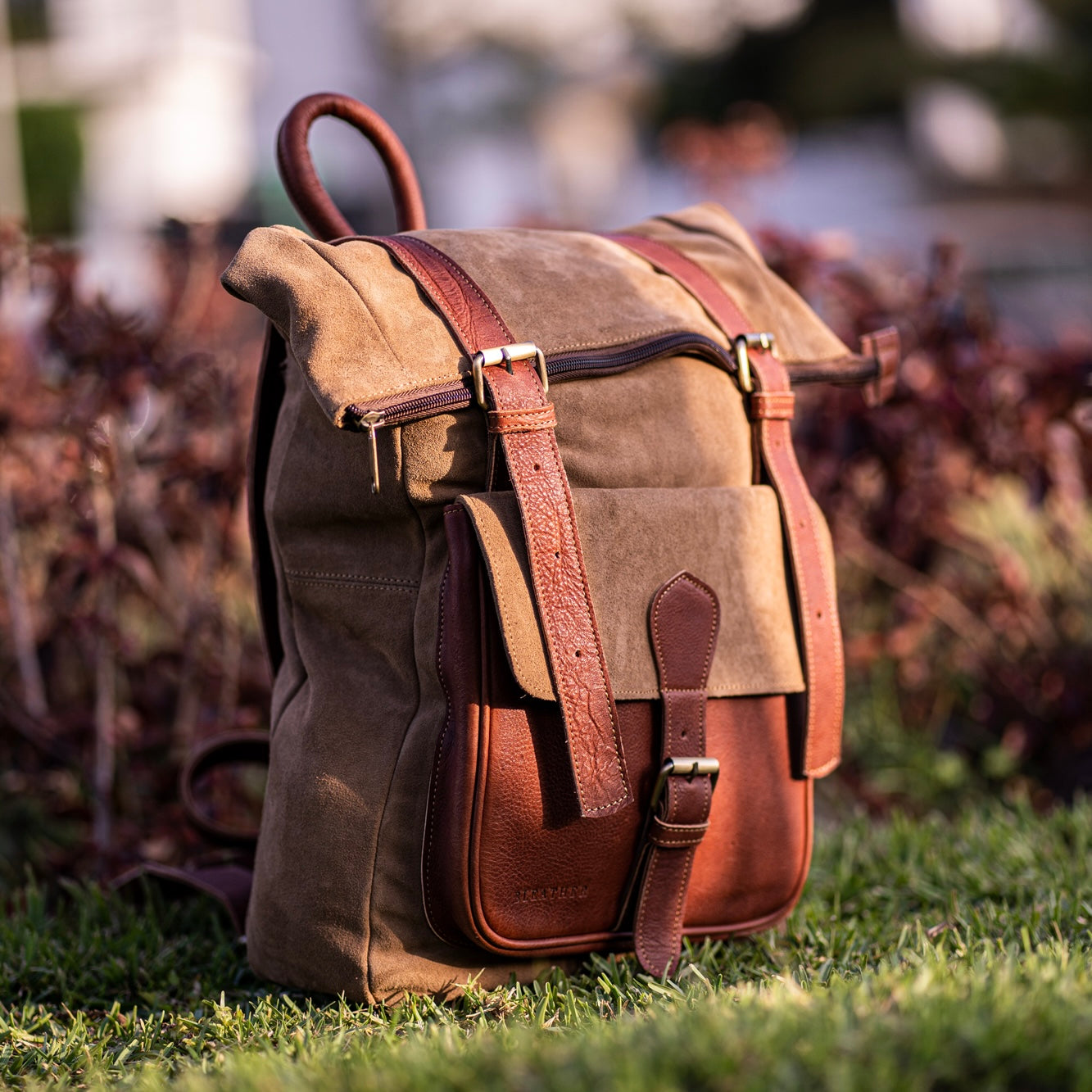 EliteExplorer: Sac à dos - Daim Beige