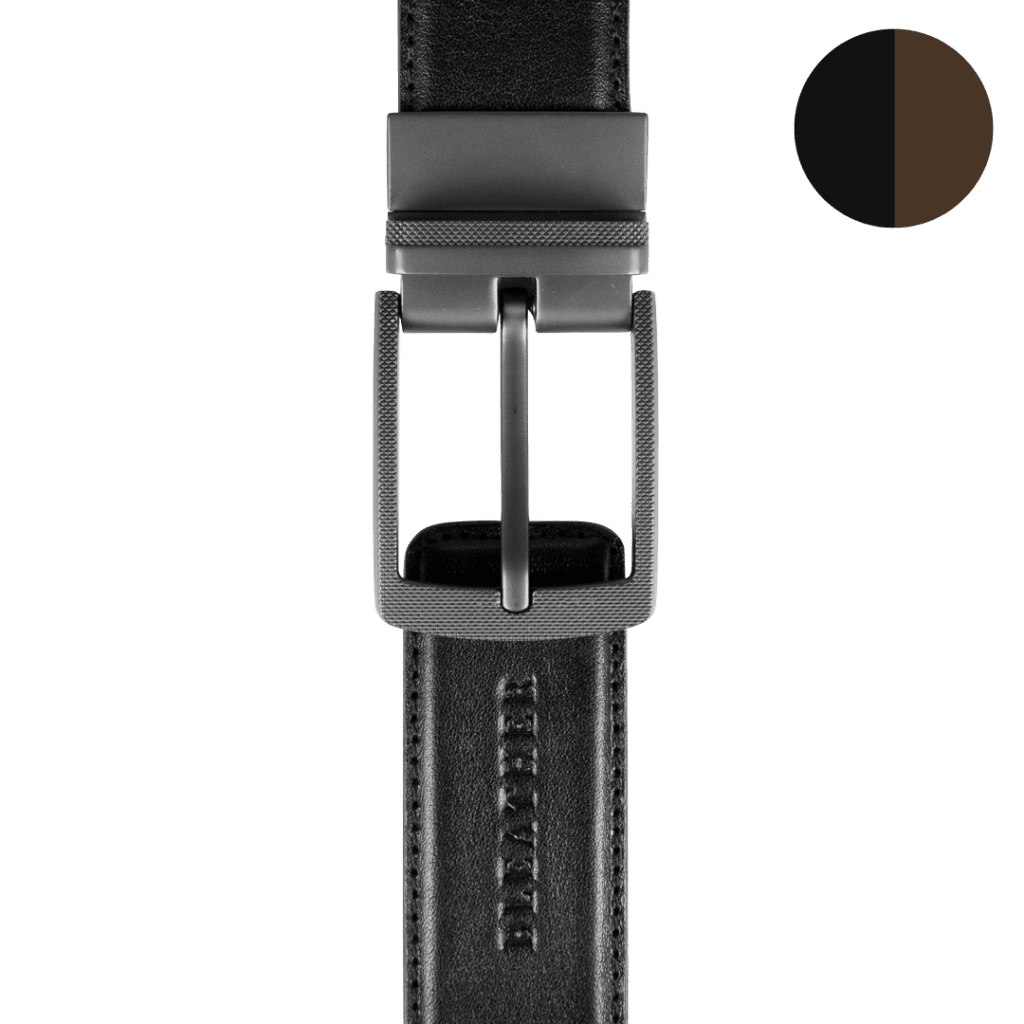 Ceinture: C34 Double Face Noir/Marron.