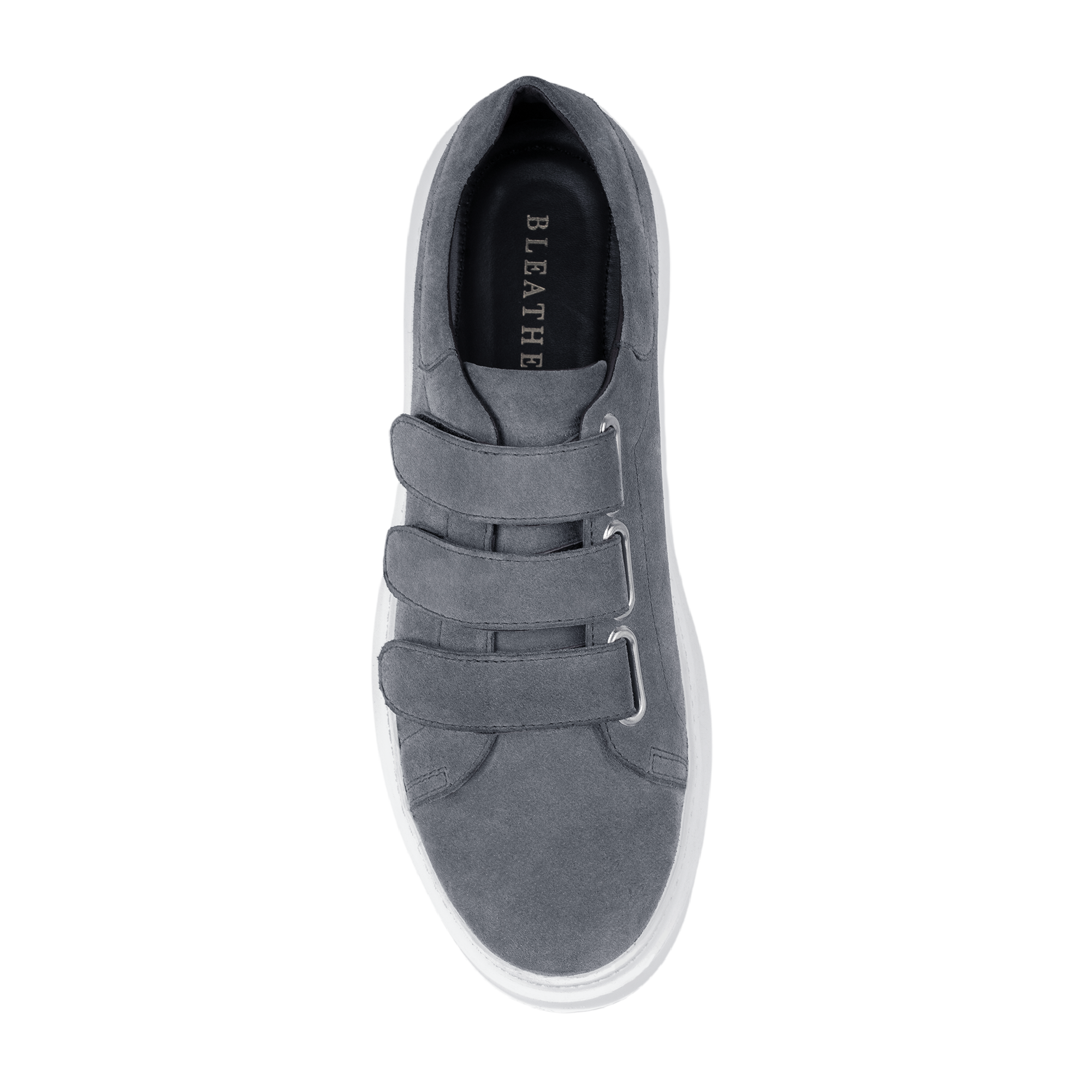 Alfred: Sneakers Homme- Gomme Gris