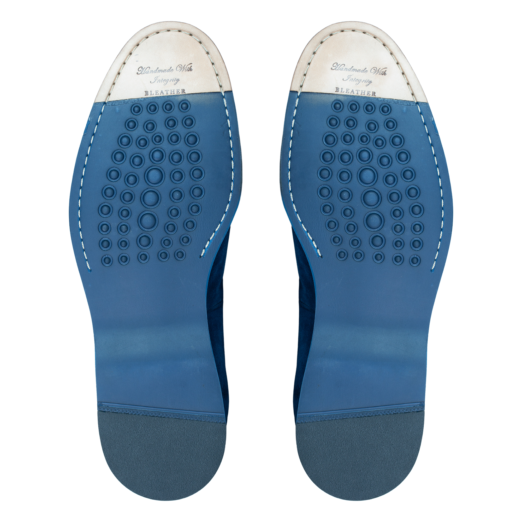 Harris: Mocassin Homme - Daim Bleu