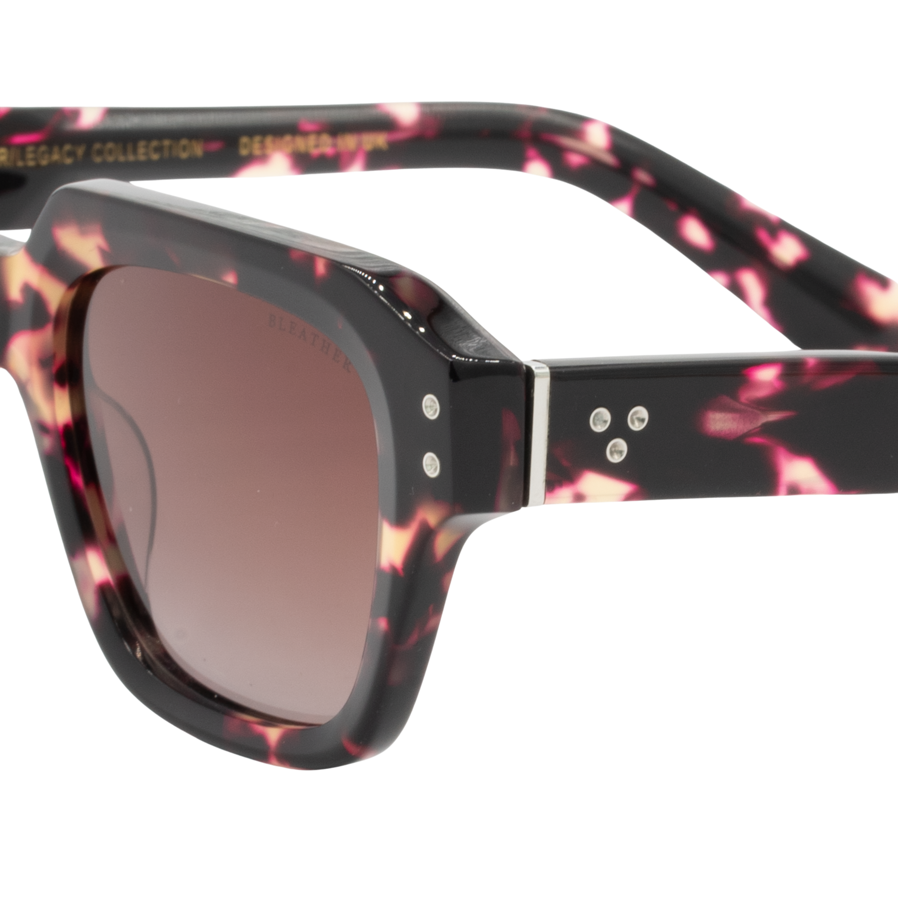 Lennox: Lunettes de soleil de luxe Marron