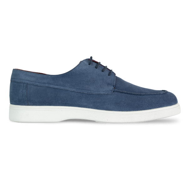 Chester: Derby Homme - Daim Bleu