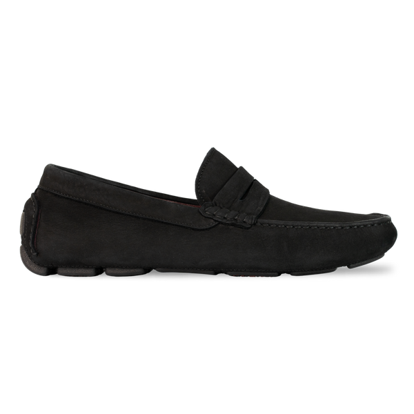 Harvey : Mocassin Homme - Nubuck Noir