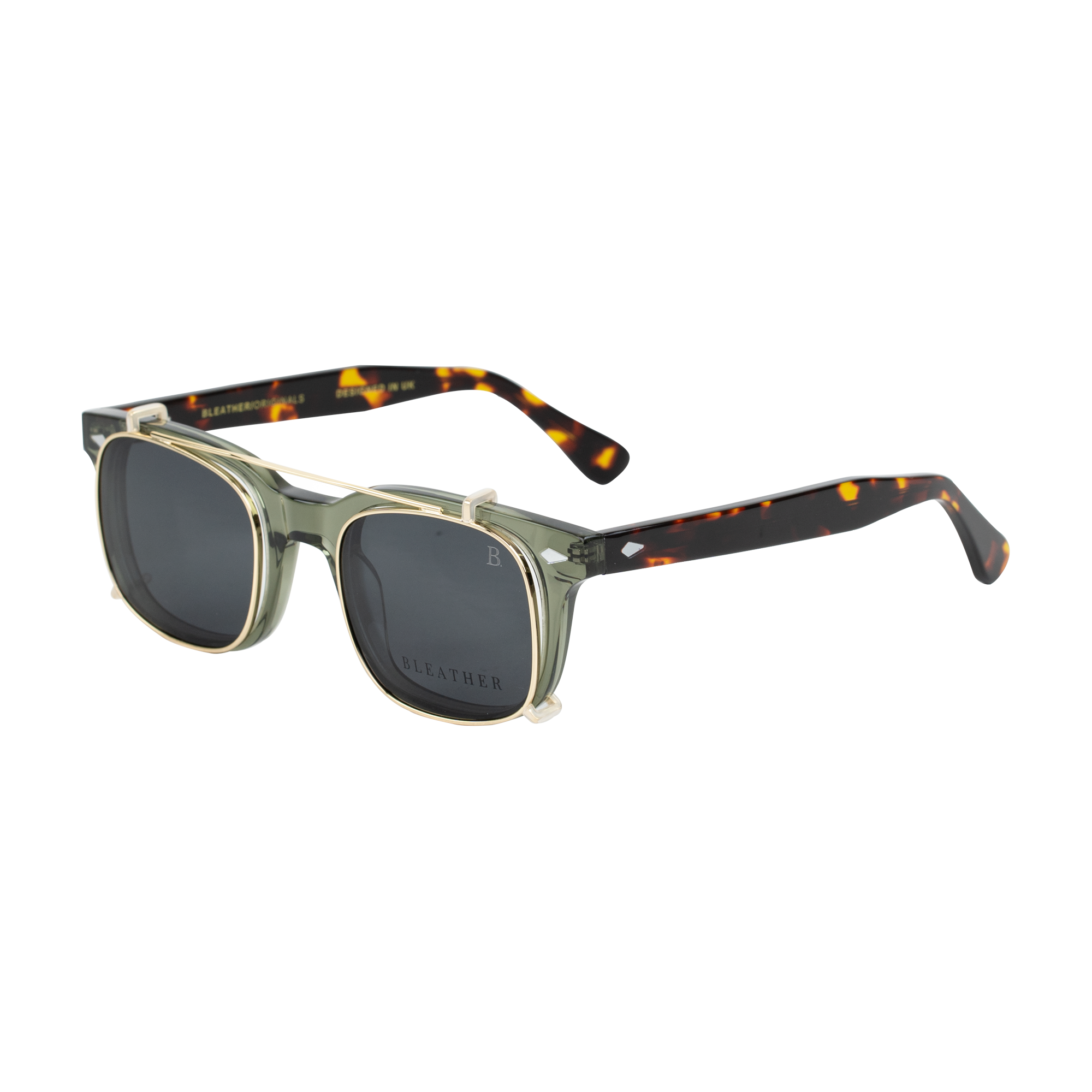 Shield: Lunettes à clips de luxe