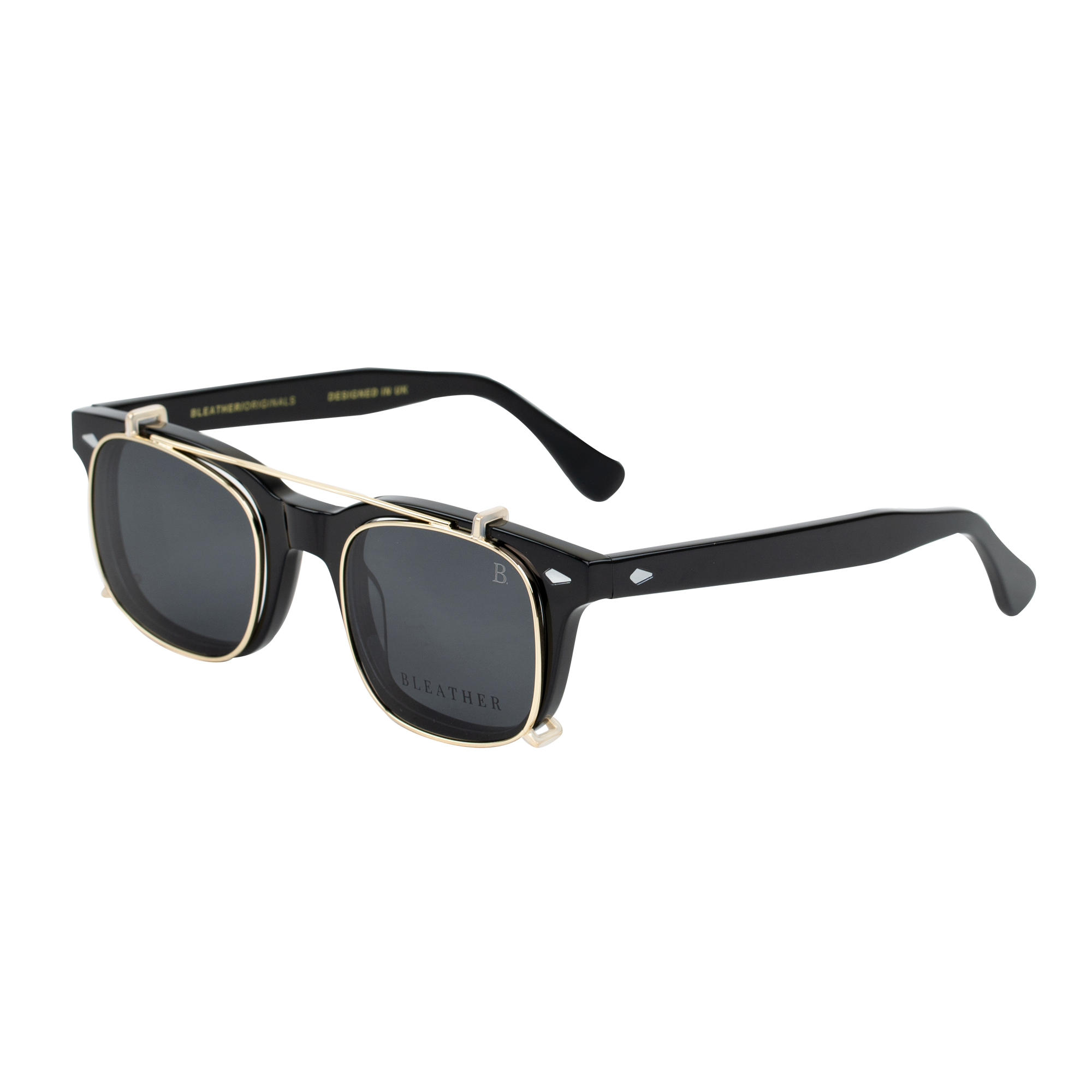 Shield: Lunettes à clips de luxe