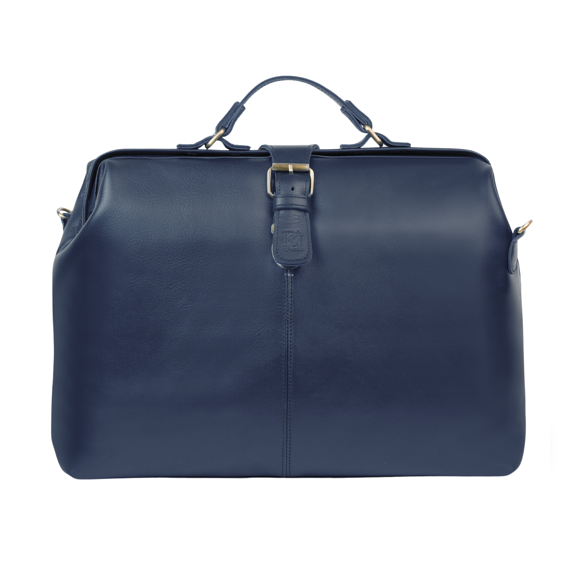 Practitioner: Cartable - Cuir Bleu