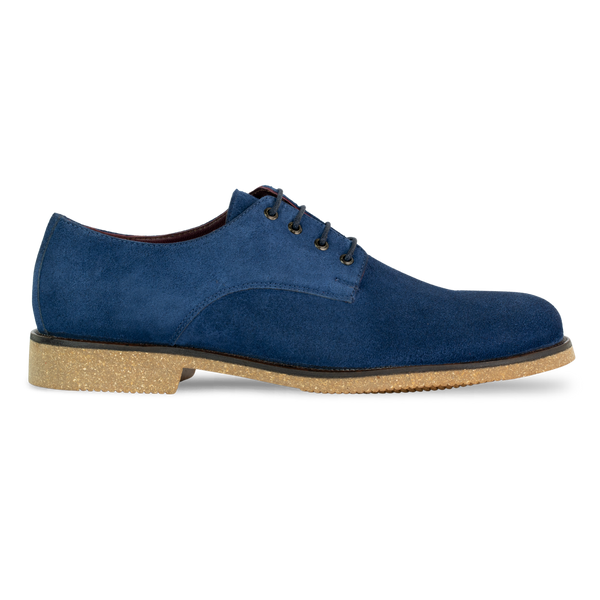 Clive: Derby Homme - Daim Bleu