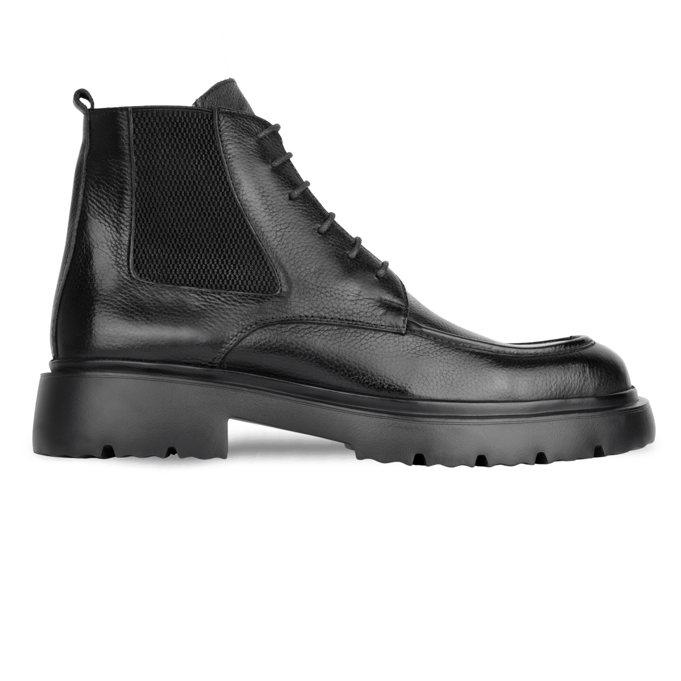 Owen: Bottes Homme - Cuir Noir
