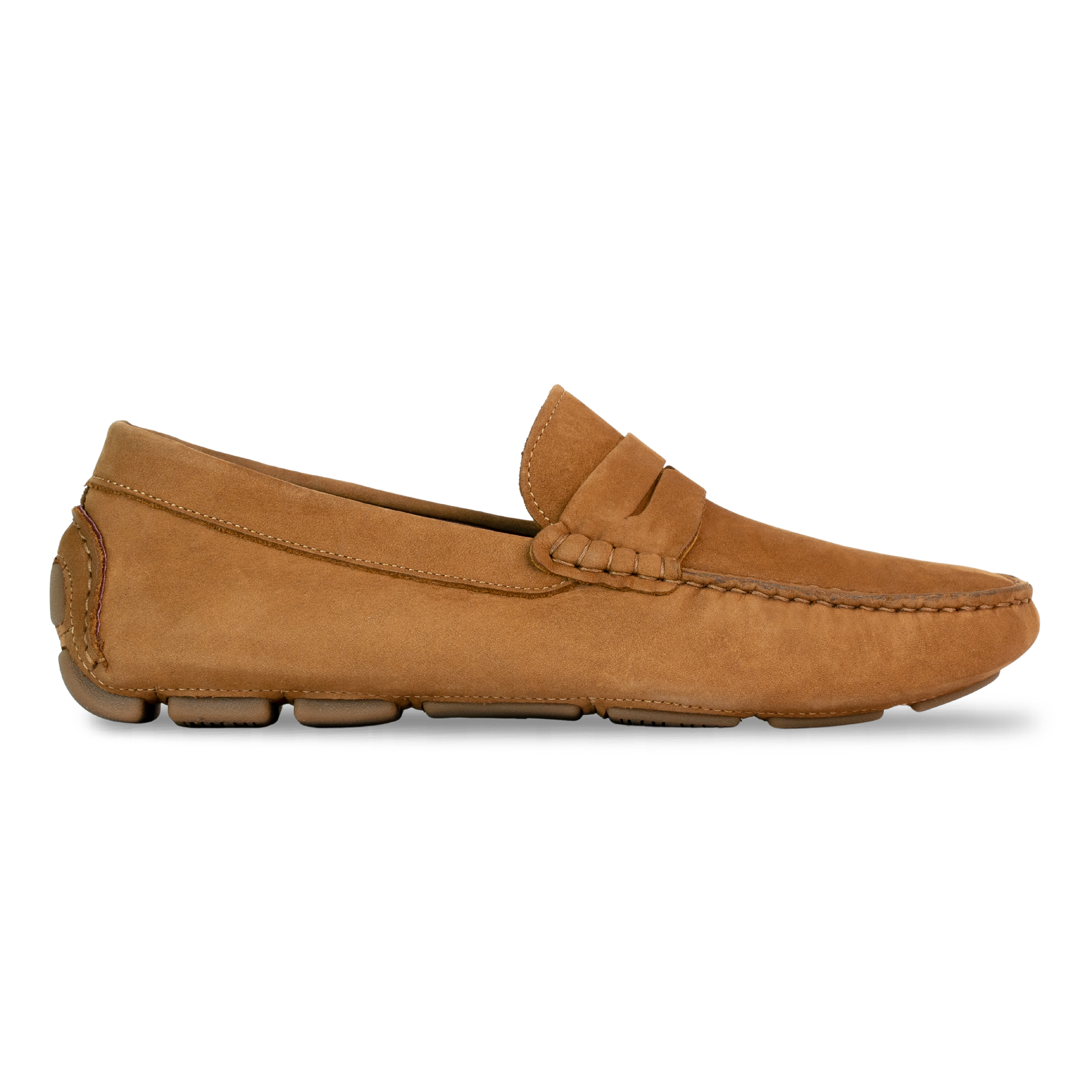 Harvey : Mocassin Homme - Nubuck Tabac