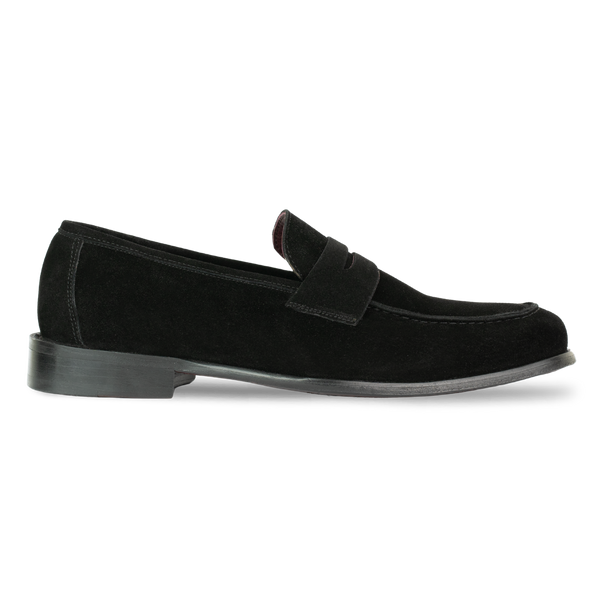 Nowell: Mocassin Homme - Daim Noir