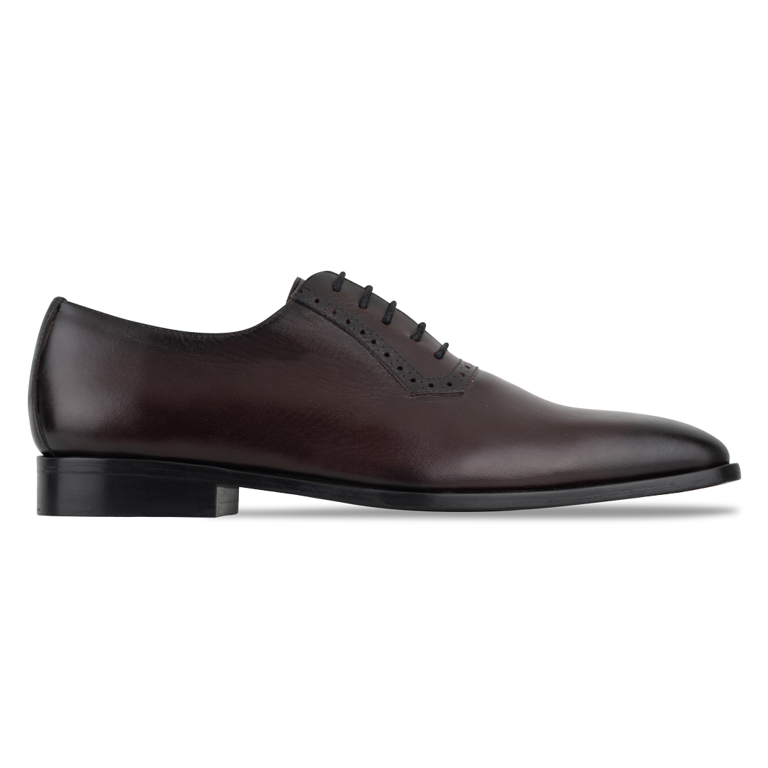 Branson: Richelieu Homme - Cuir Bordeaux