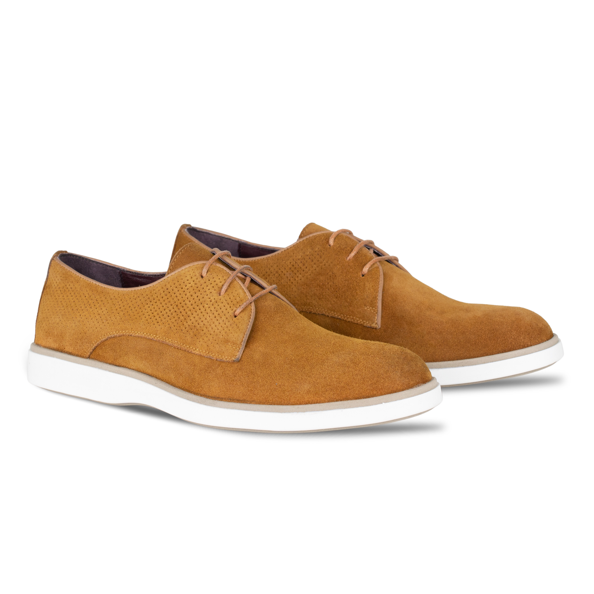 Jersey: Derby Homme - Daim Cognac