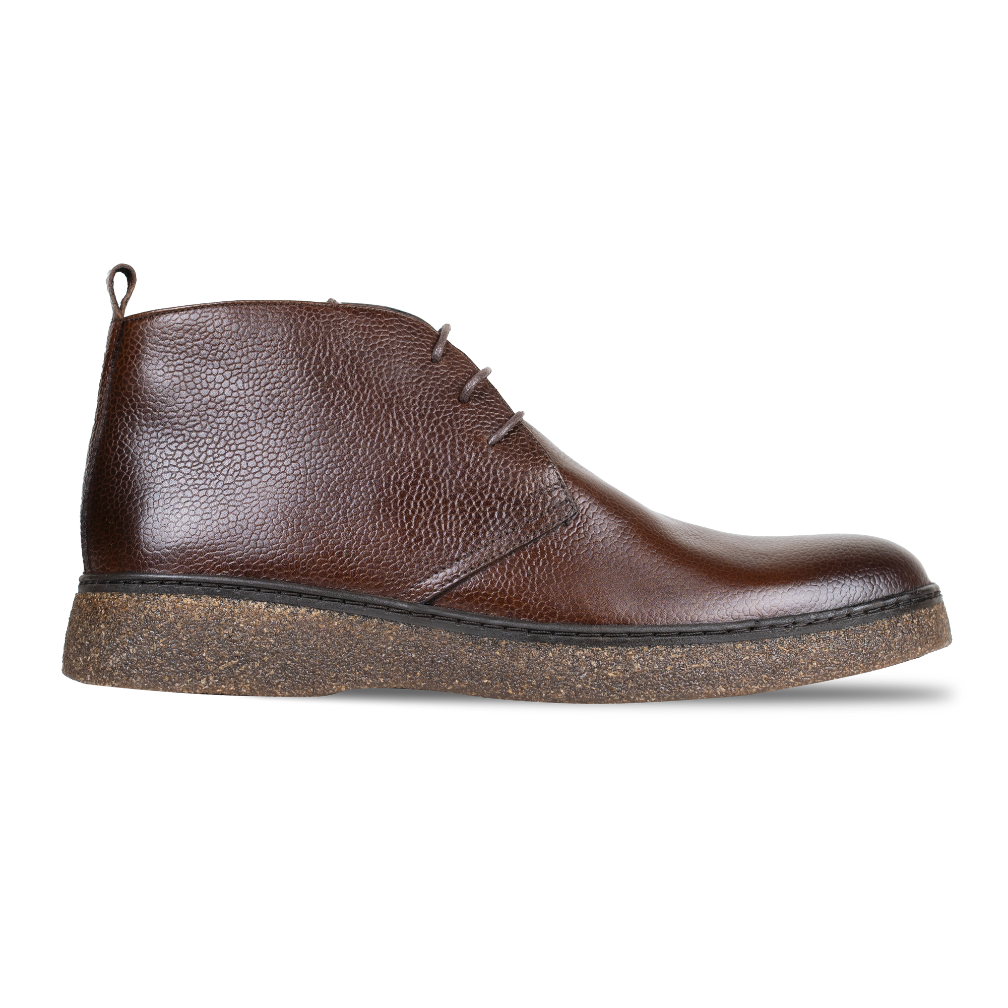 Bridge: Demi Bottes Homme - Cuir Marron