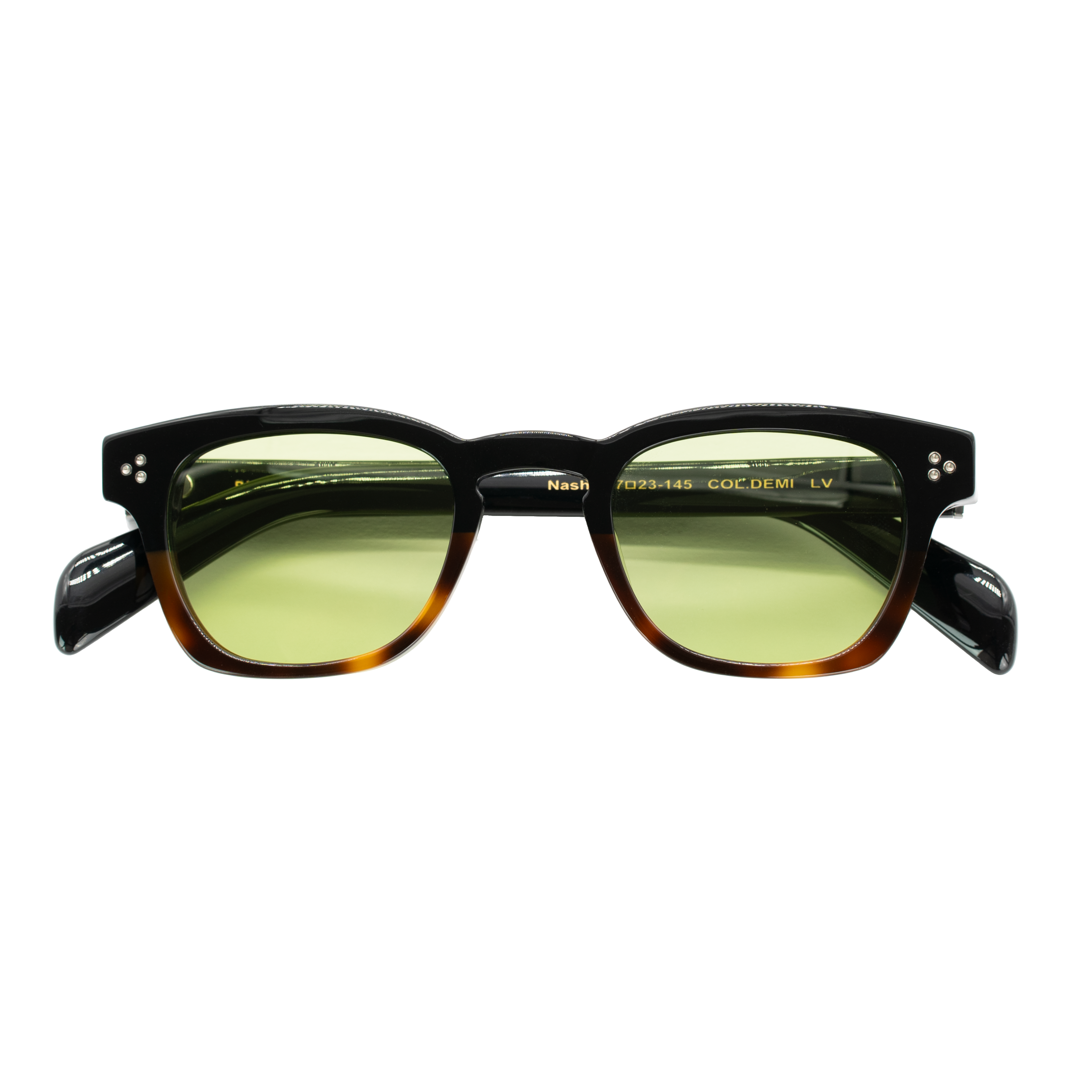 Nash: Lunettes de soleil de luxe Havane