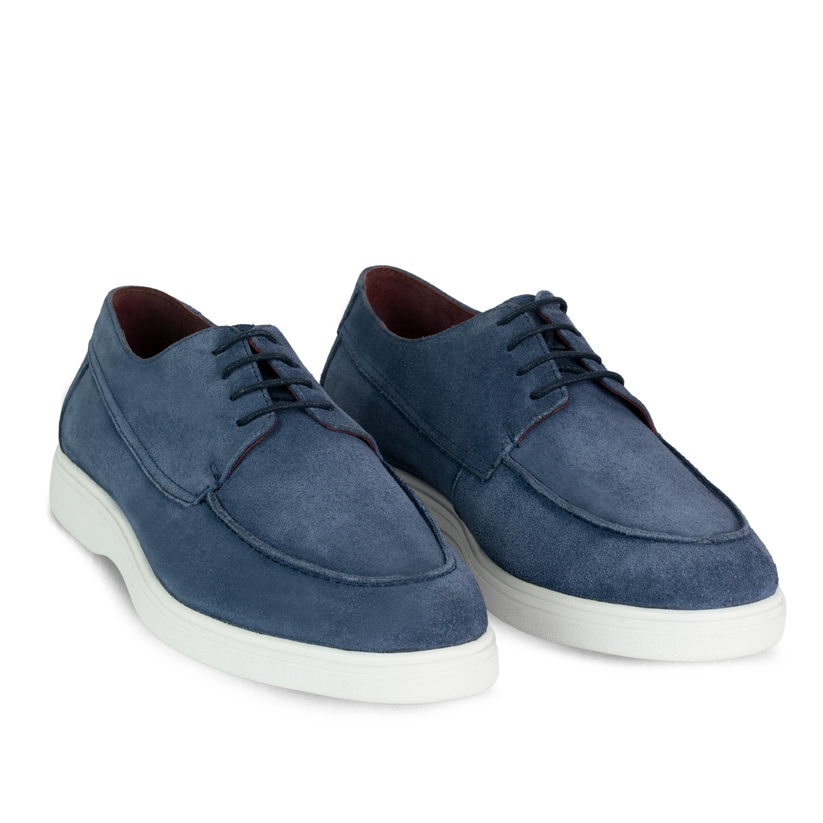 Chester: Derby Homme - Daim Bleu