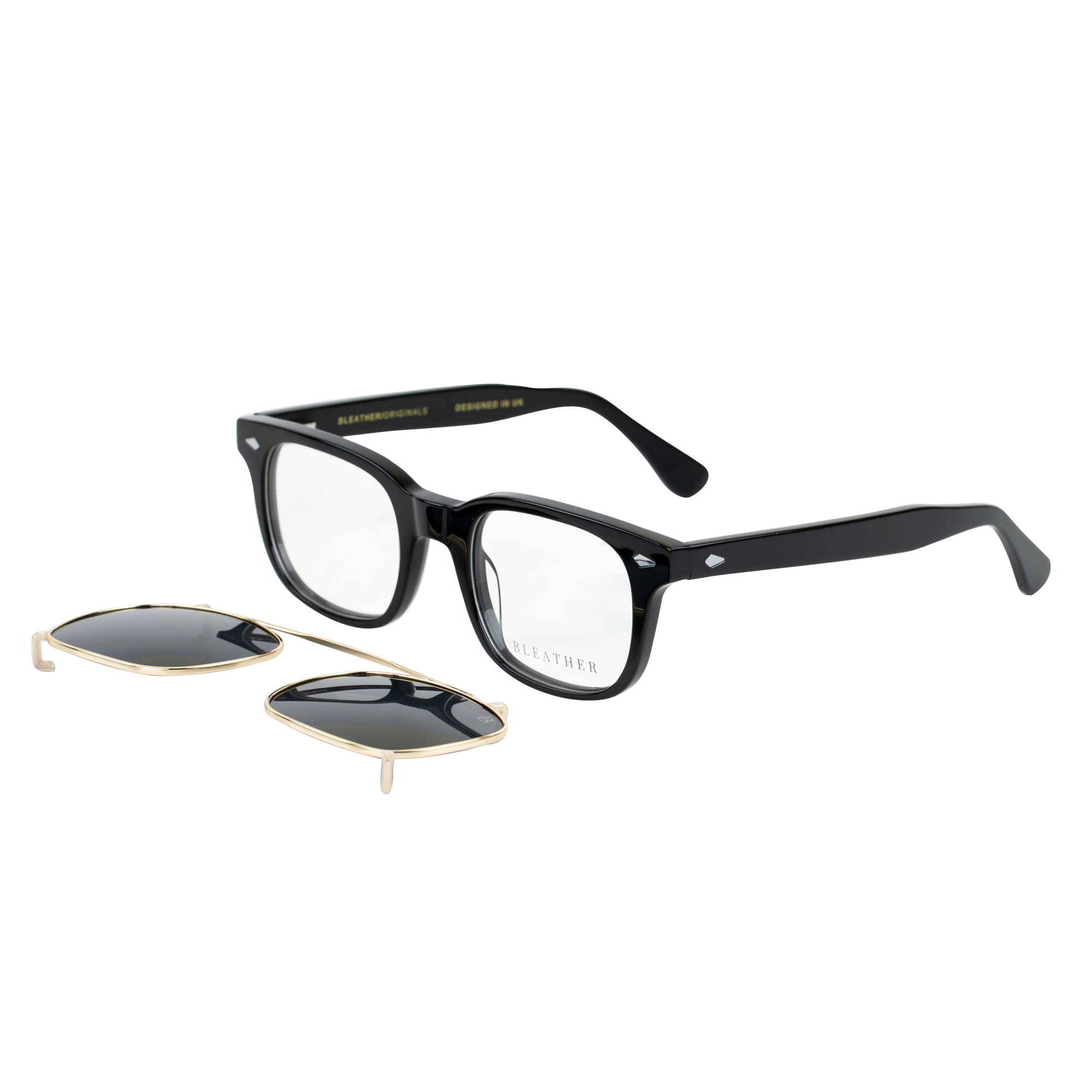 Shield: Lunettes à clips de luxe