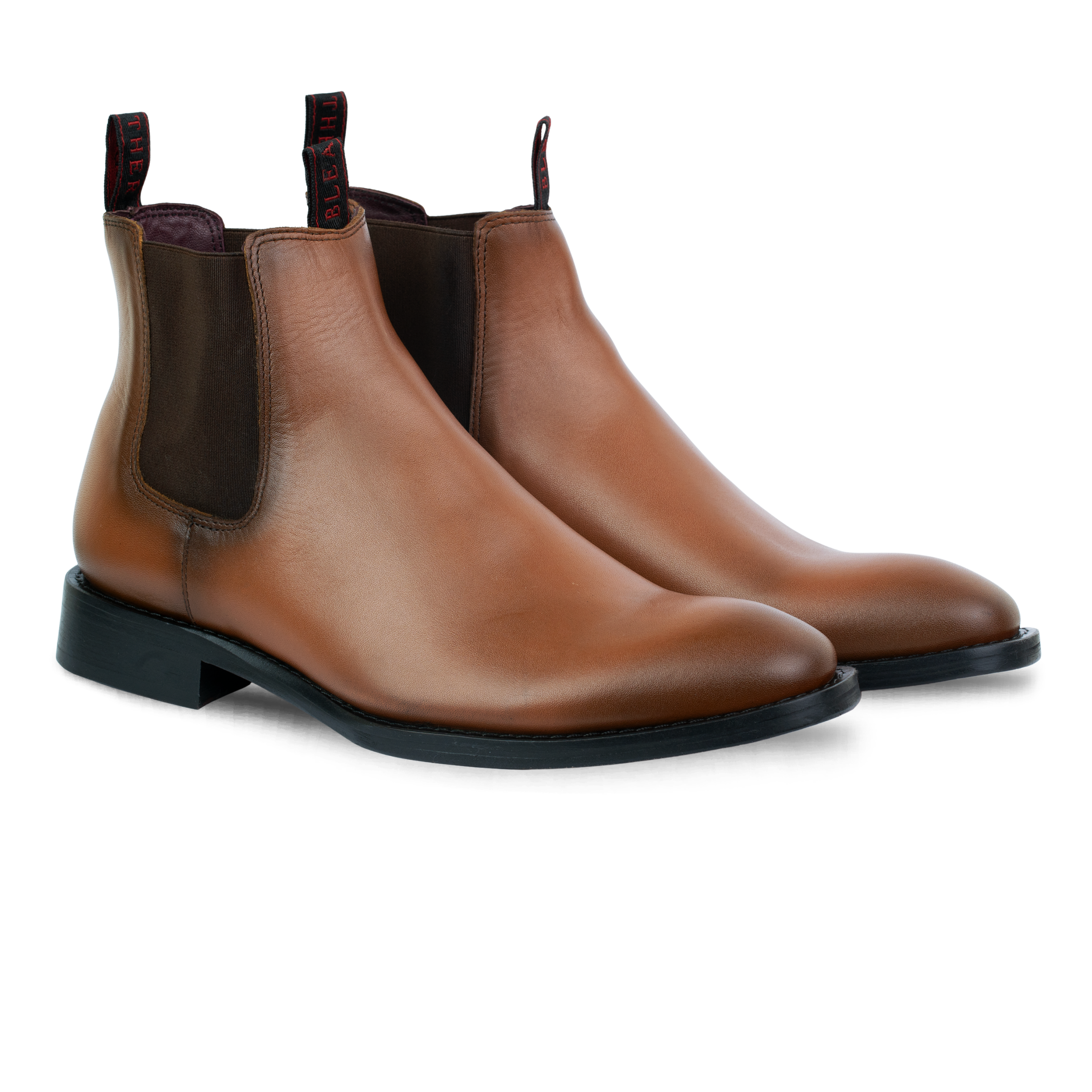 Westwood: Chelsea Boots Homme - Cuir Cognac