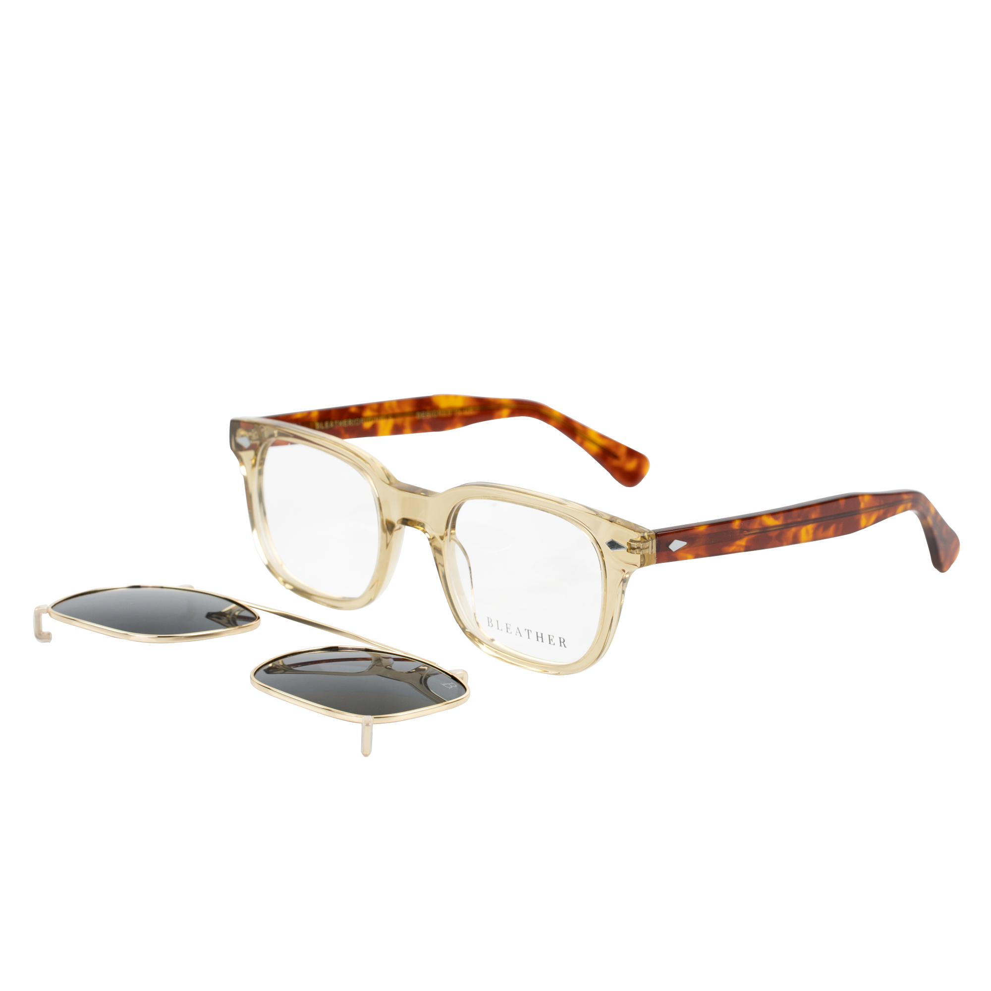 Shield: Lunettes à clips de luxe