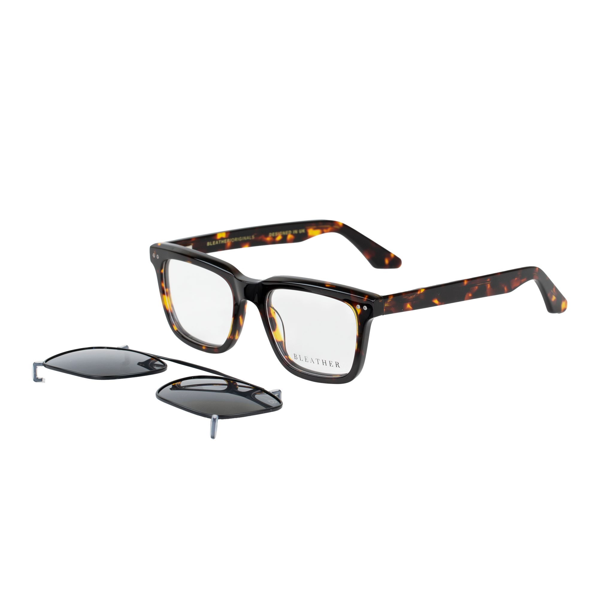 Vintara: Lunettes à clips de luxe