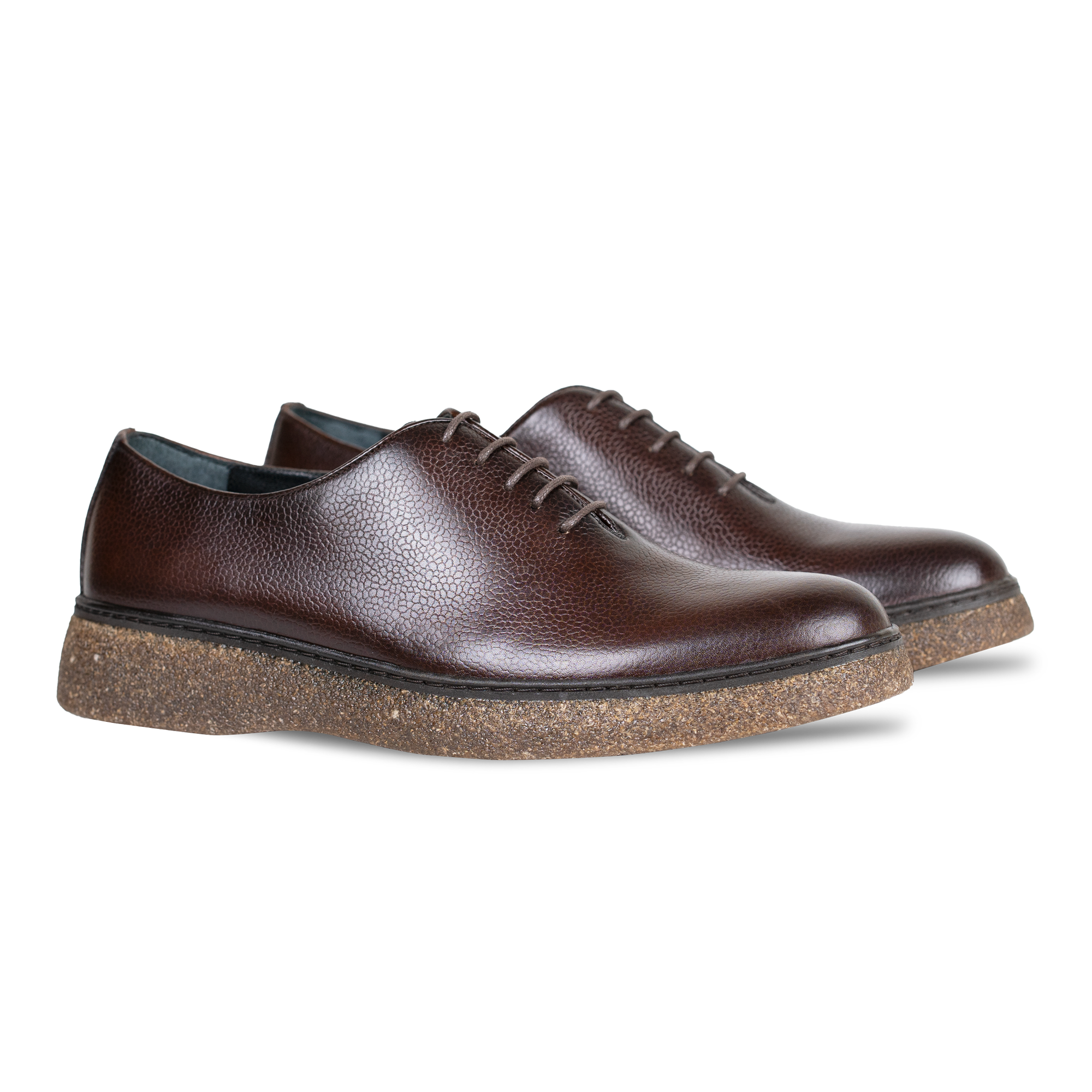 Peters: Richelieu Homme - Cuir Marron
