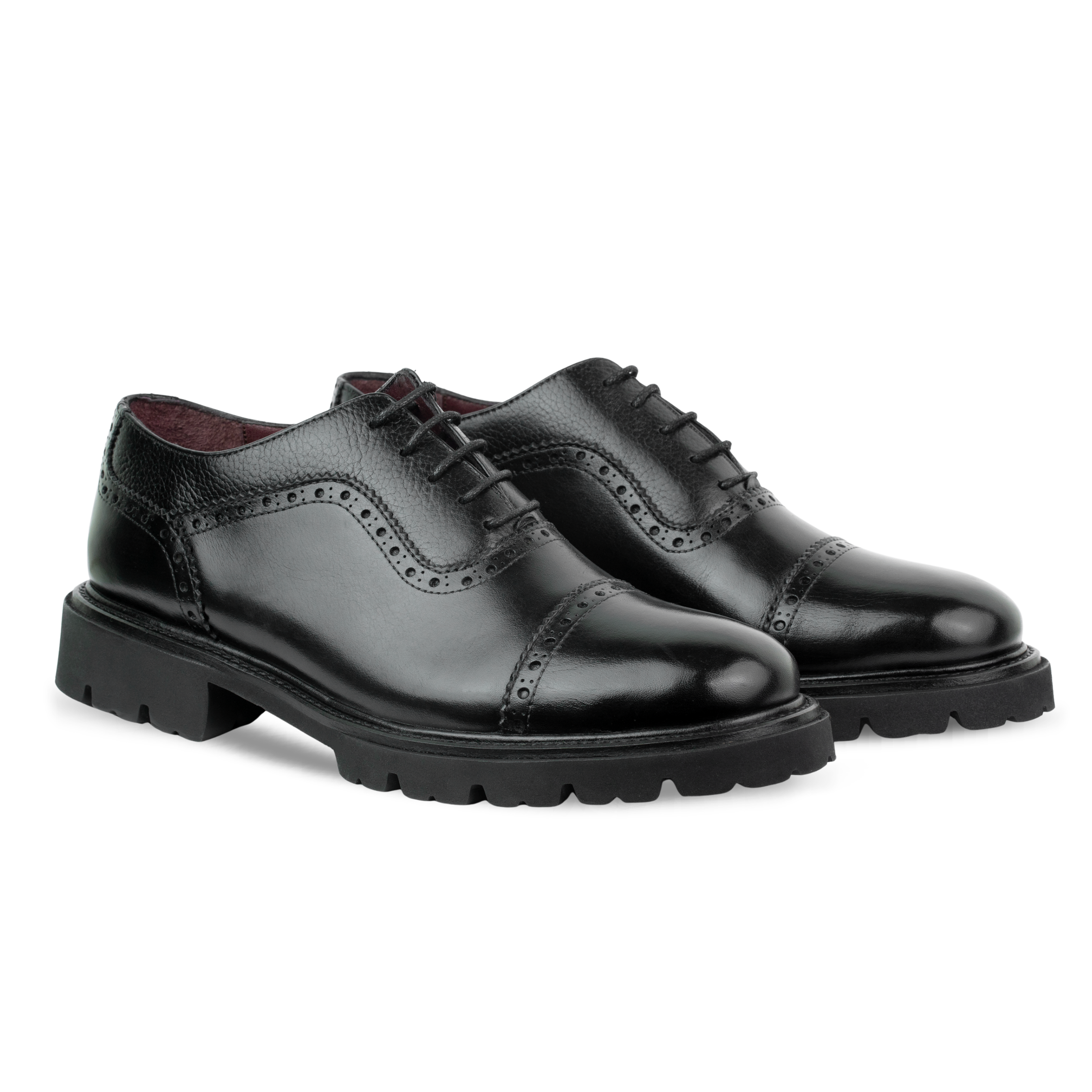 Carlton: Derby Homme - Cuir Noir
