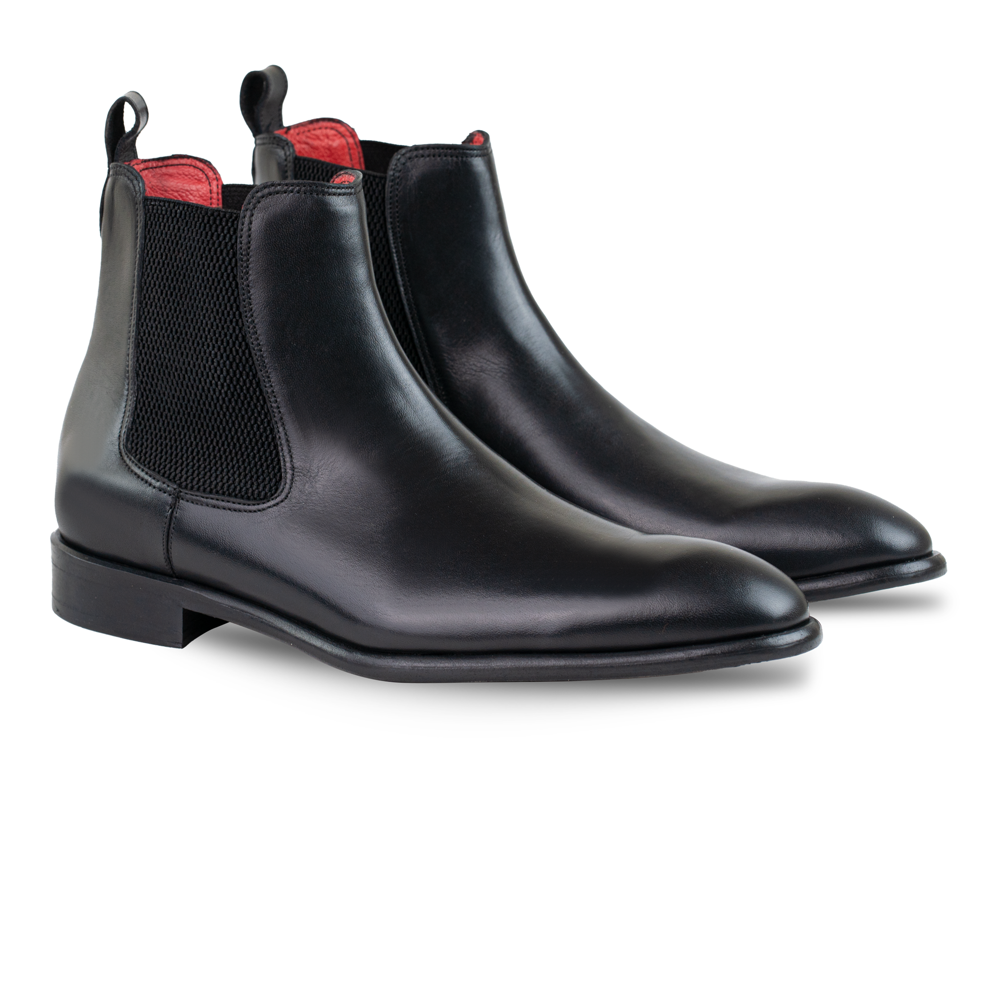 Alton: Chelsea Boots Homme - Cuir Noir