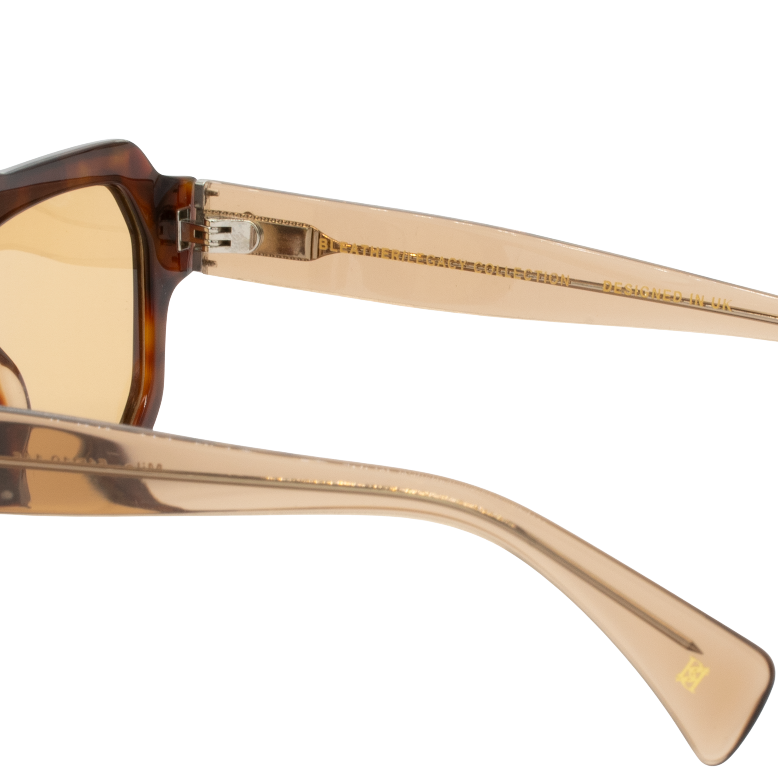 Milo: Lunettes de soleil de luxe Havane