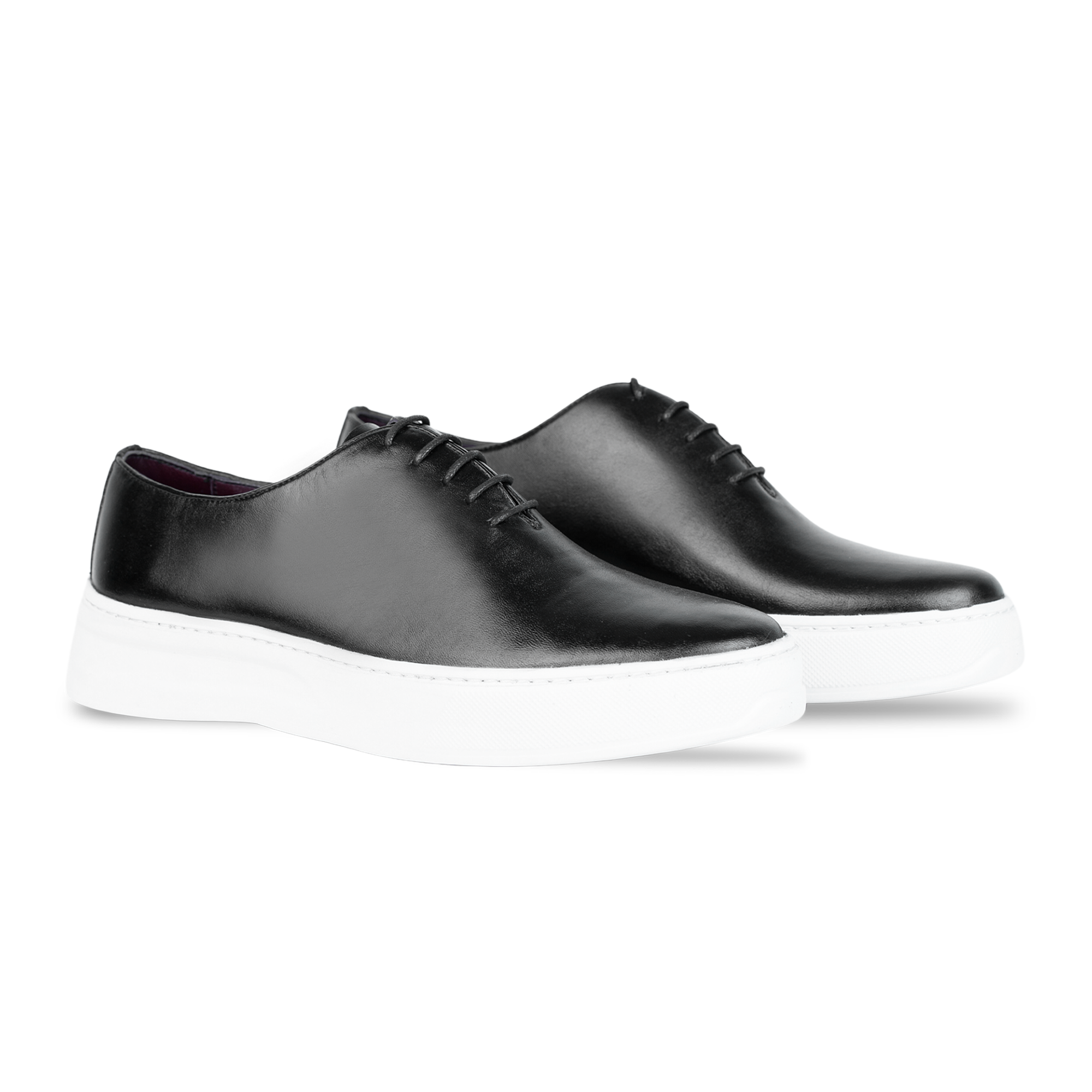Kirk: Sneakers Homme - Cuir Noir