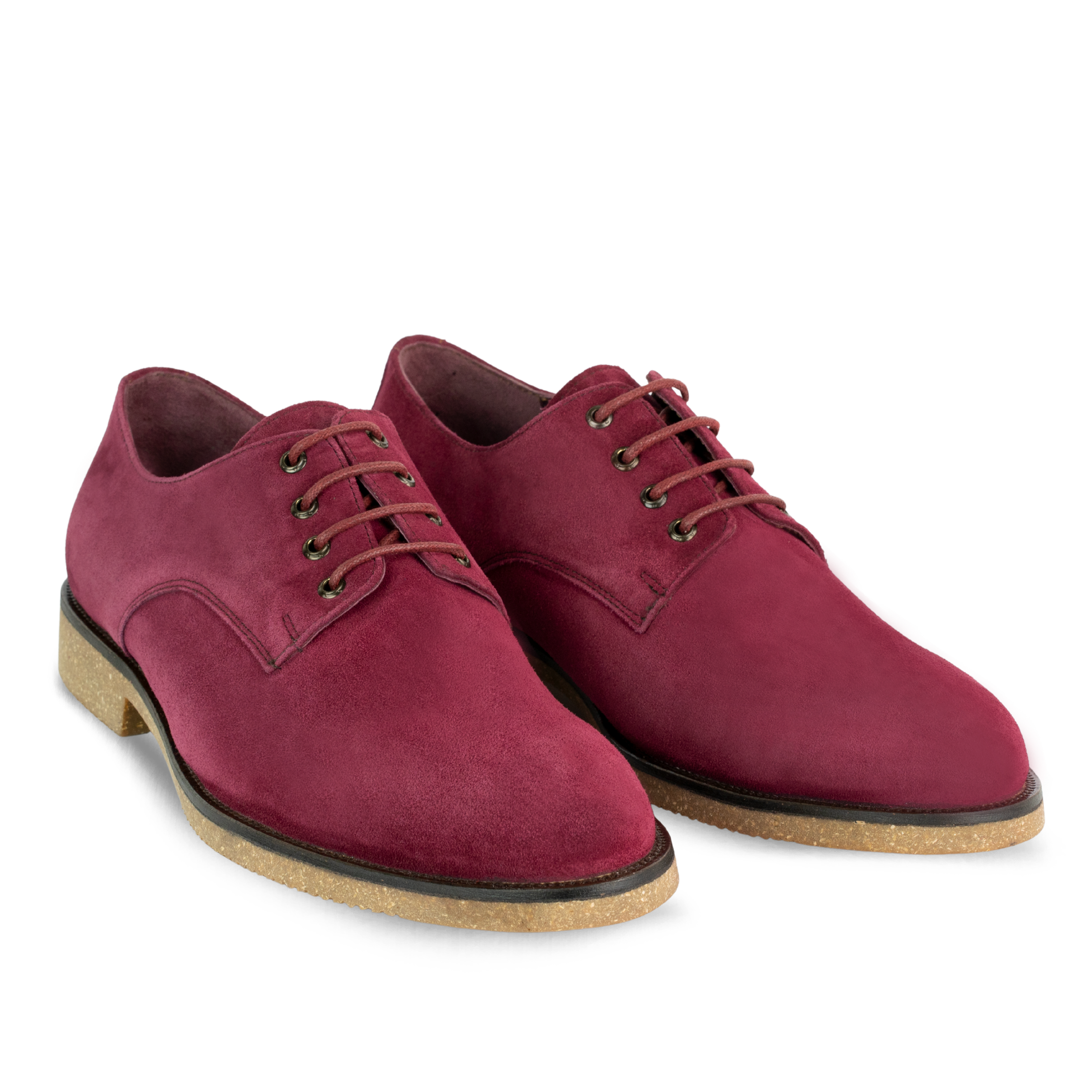 Clive: Derby Homme - Daim Violet