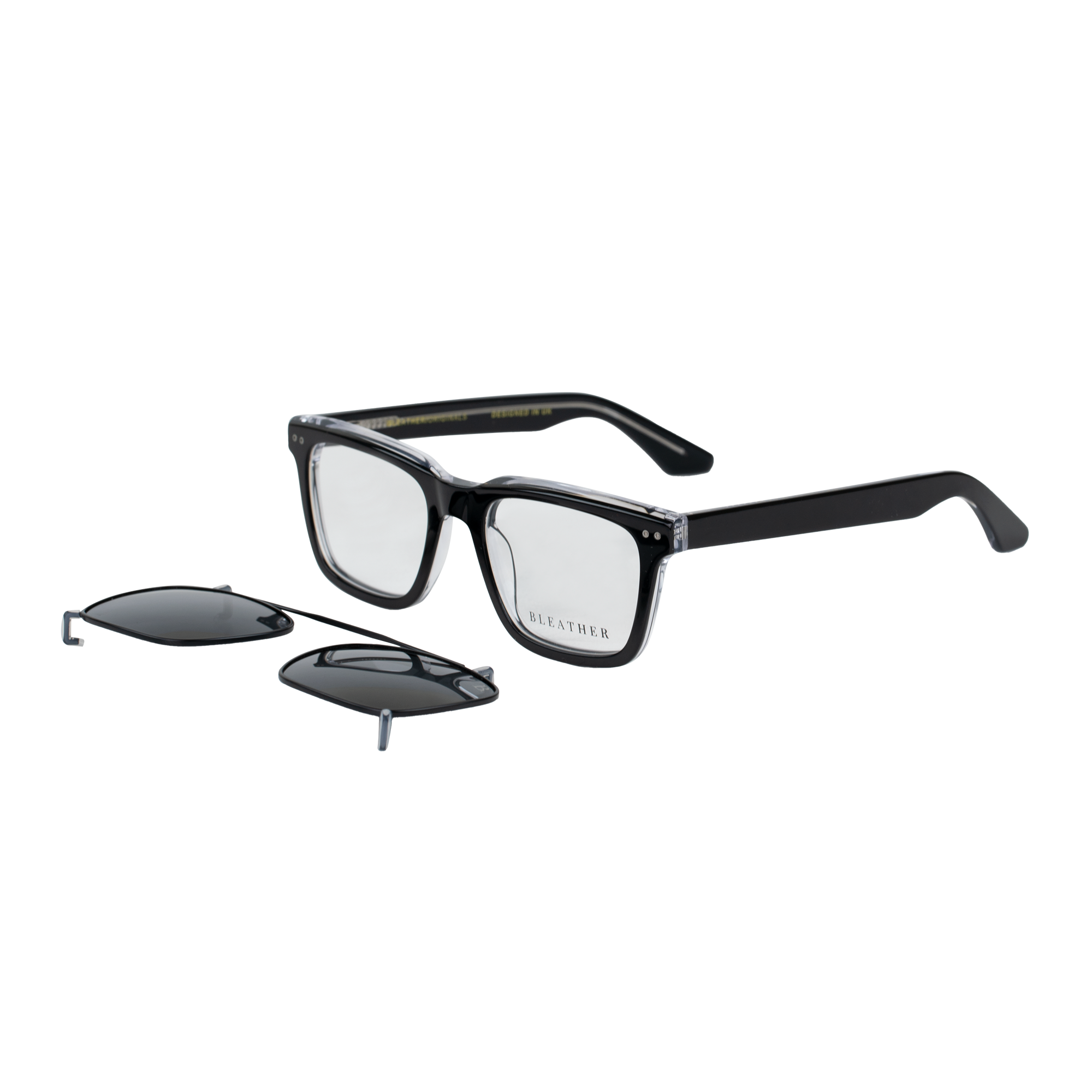 Vintara: Lunettes à clips de luxe