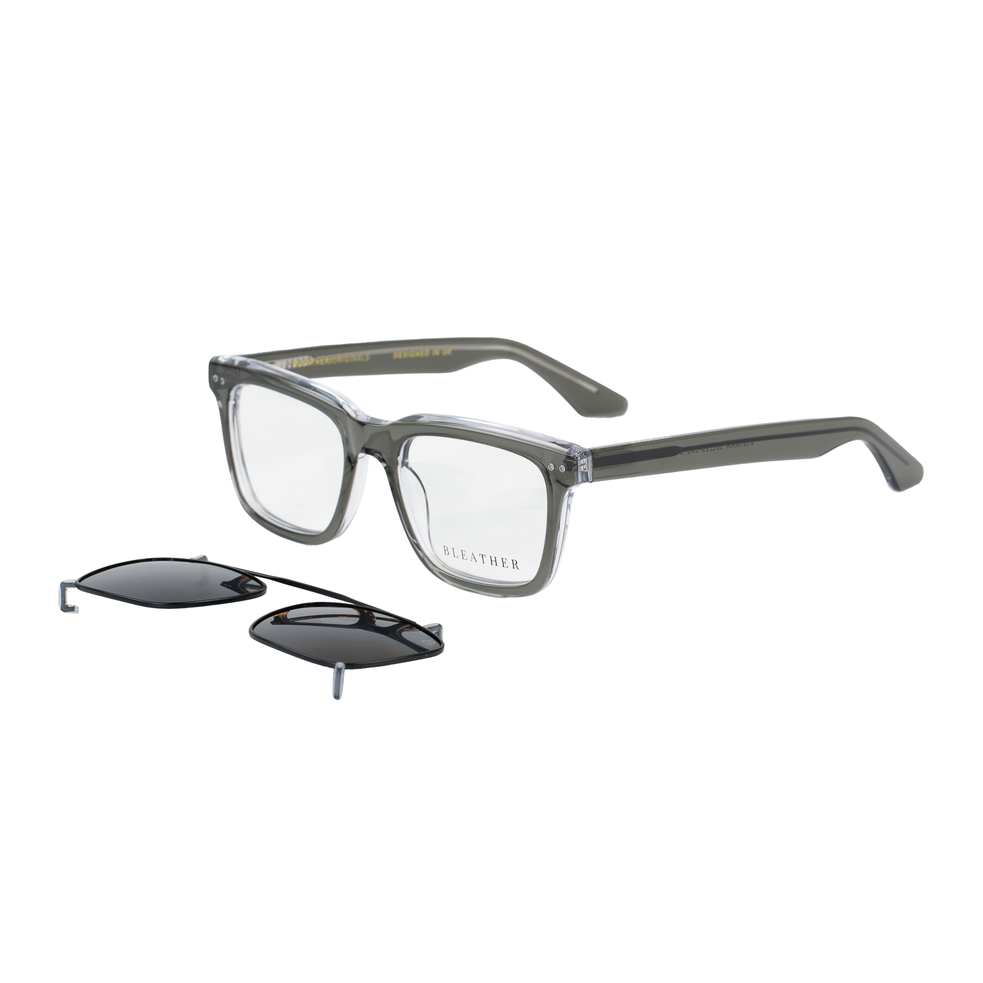 Vintara: Lunettes à clips de luxe