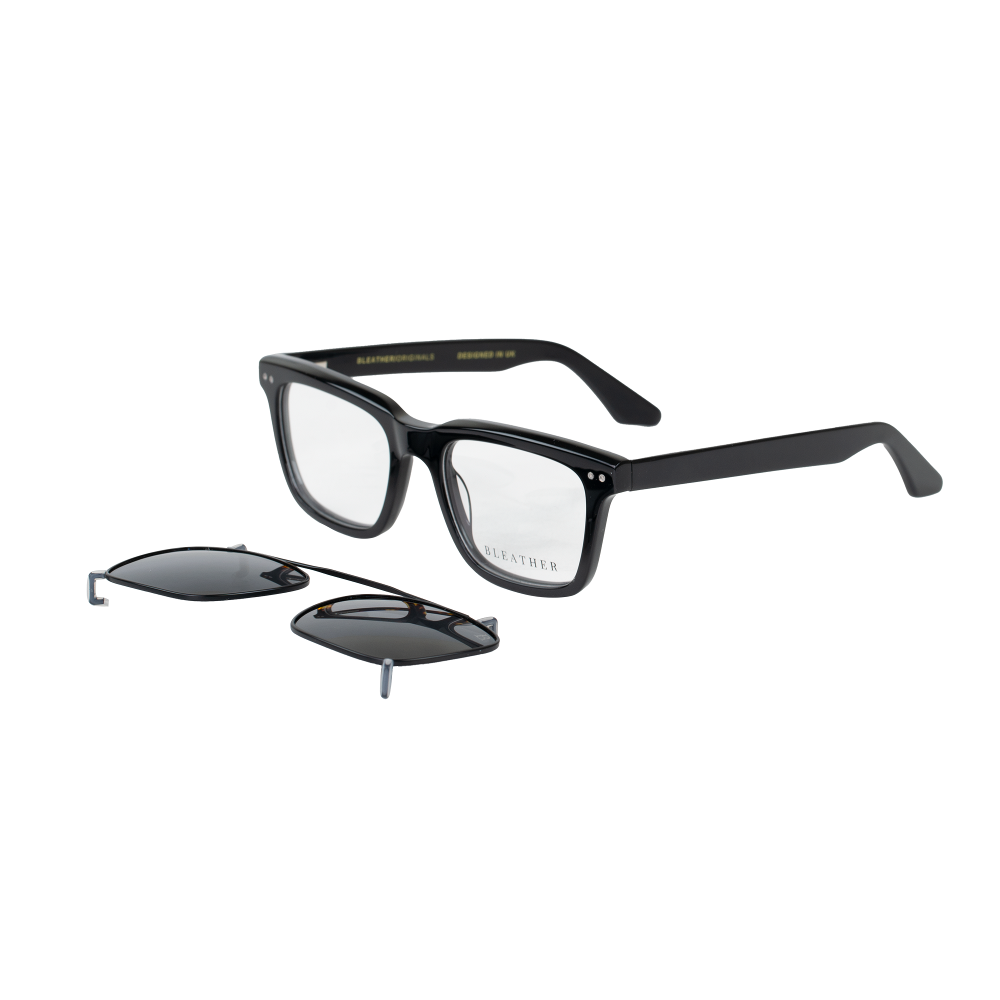Vintara: Lunettes à clips de luxe