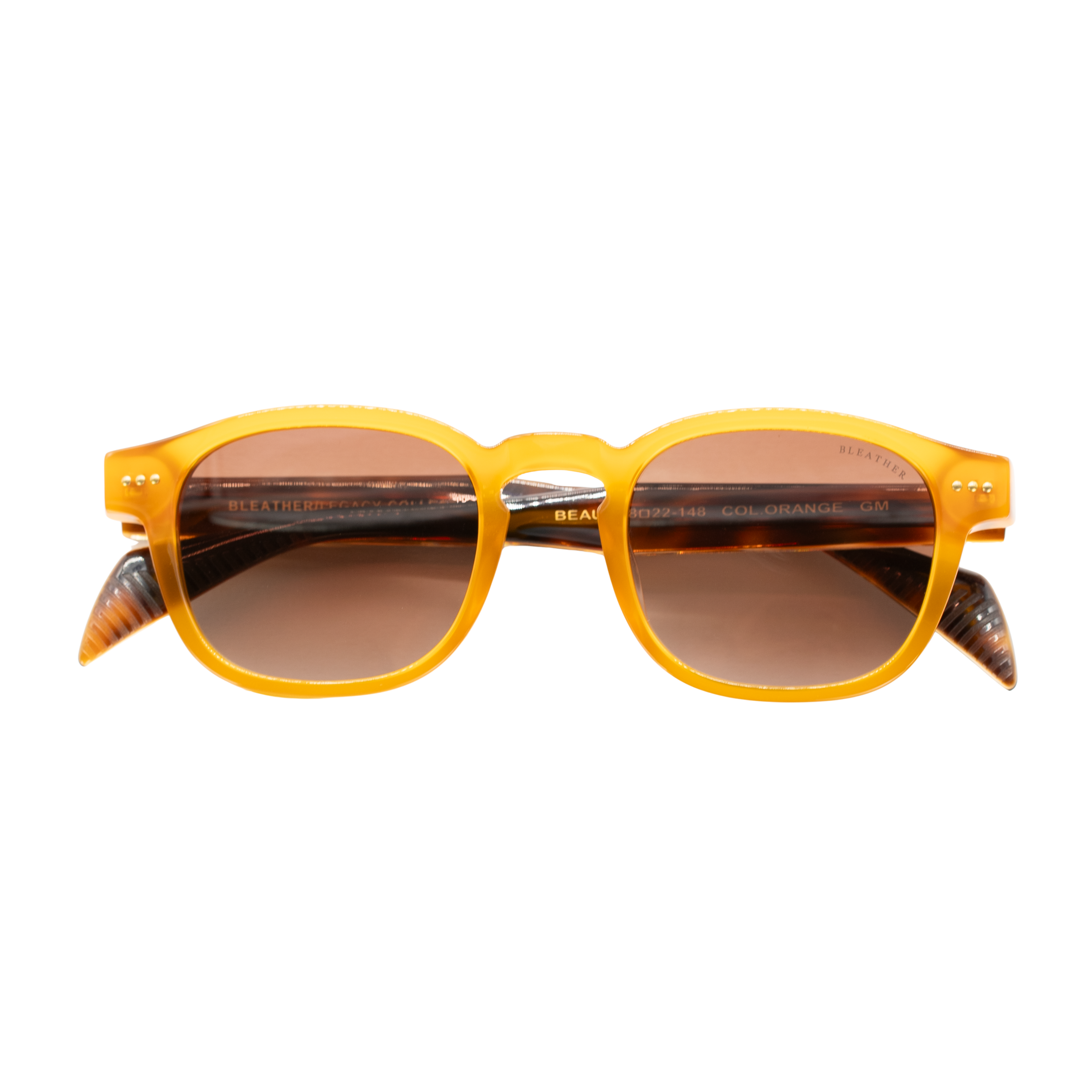 Beau: Lunettes de soleil de luxe Marron