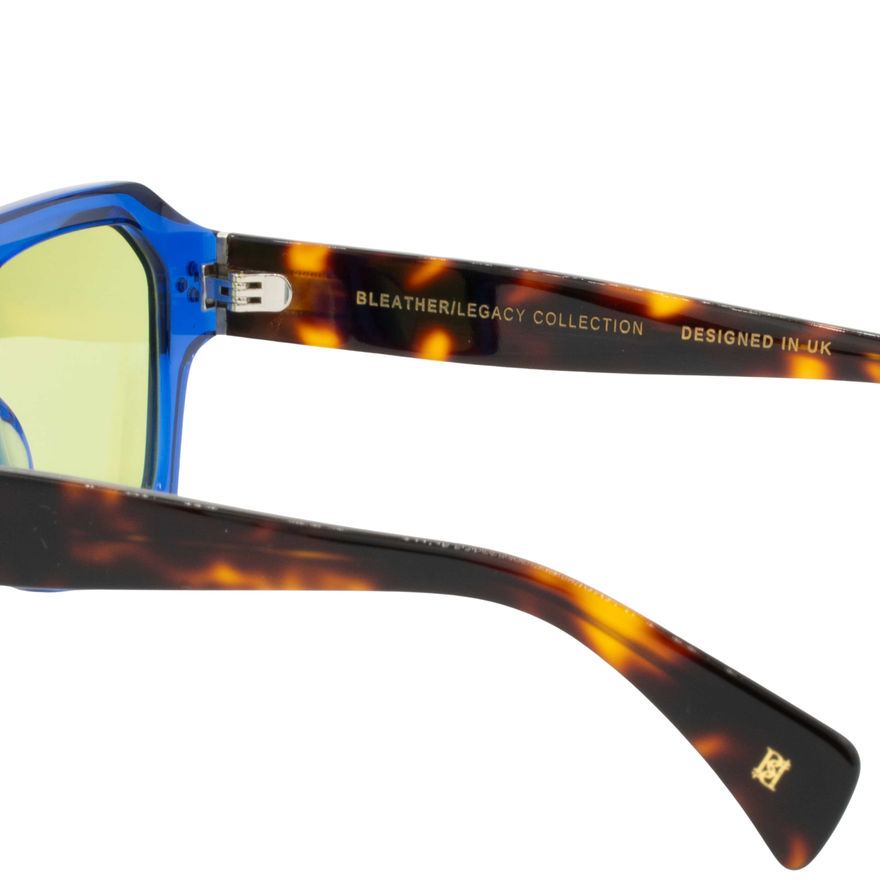 Theo: Lunettes de soleil de luxe Bleu