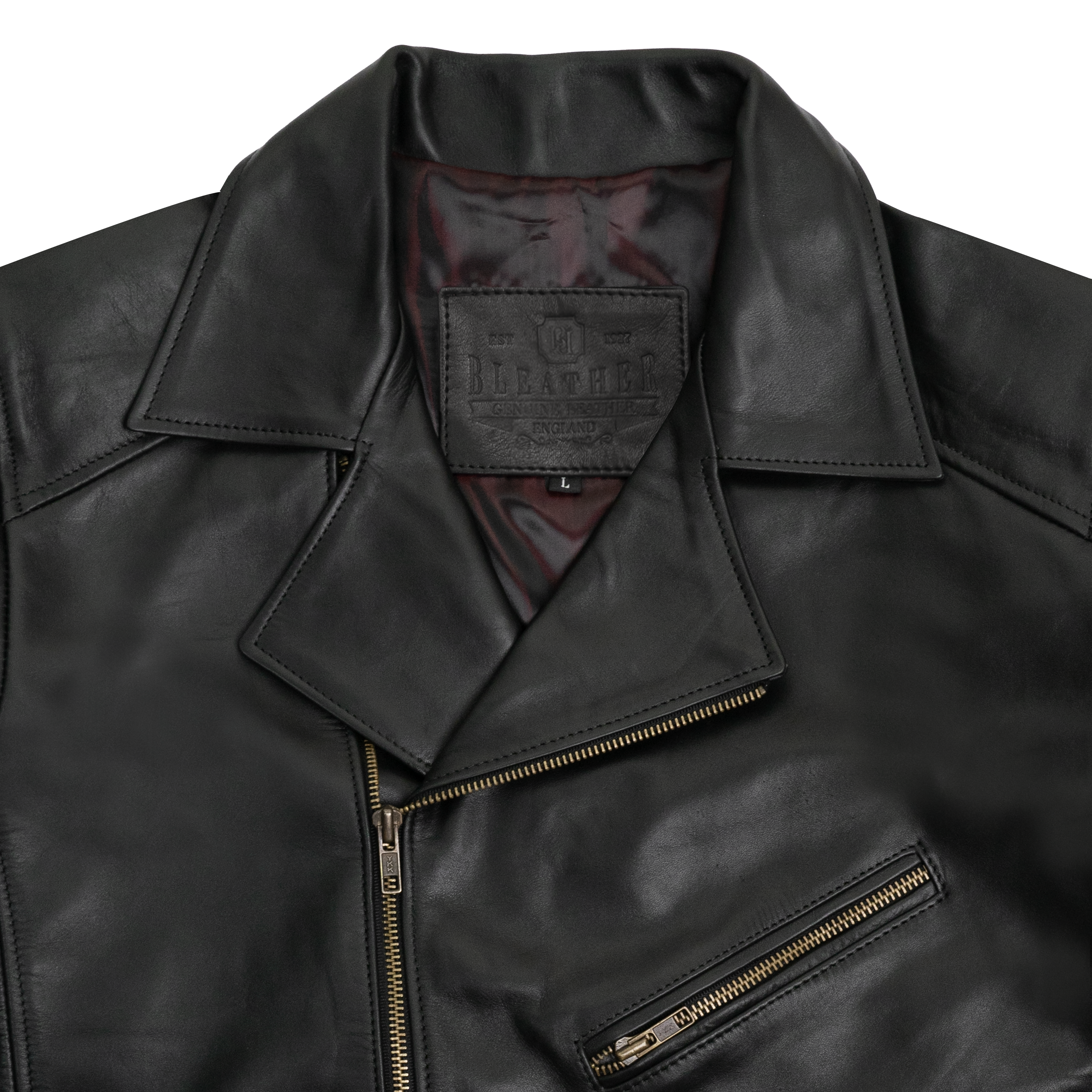 Perfecto: Jacket Hommes - Cuir Noir