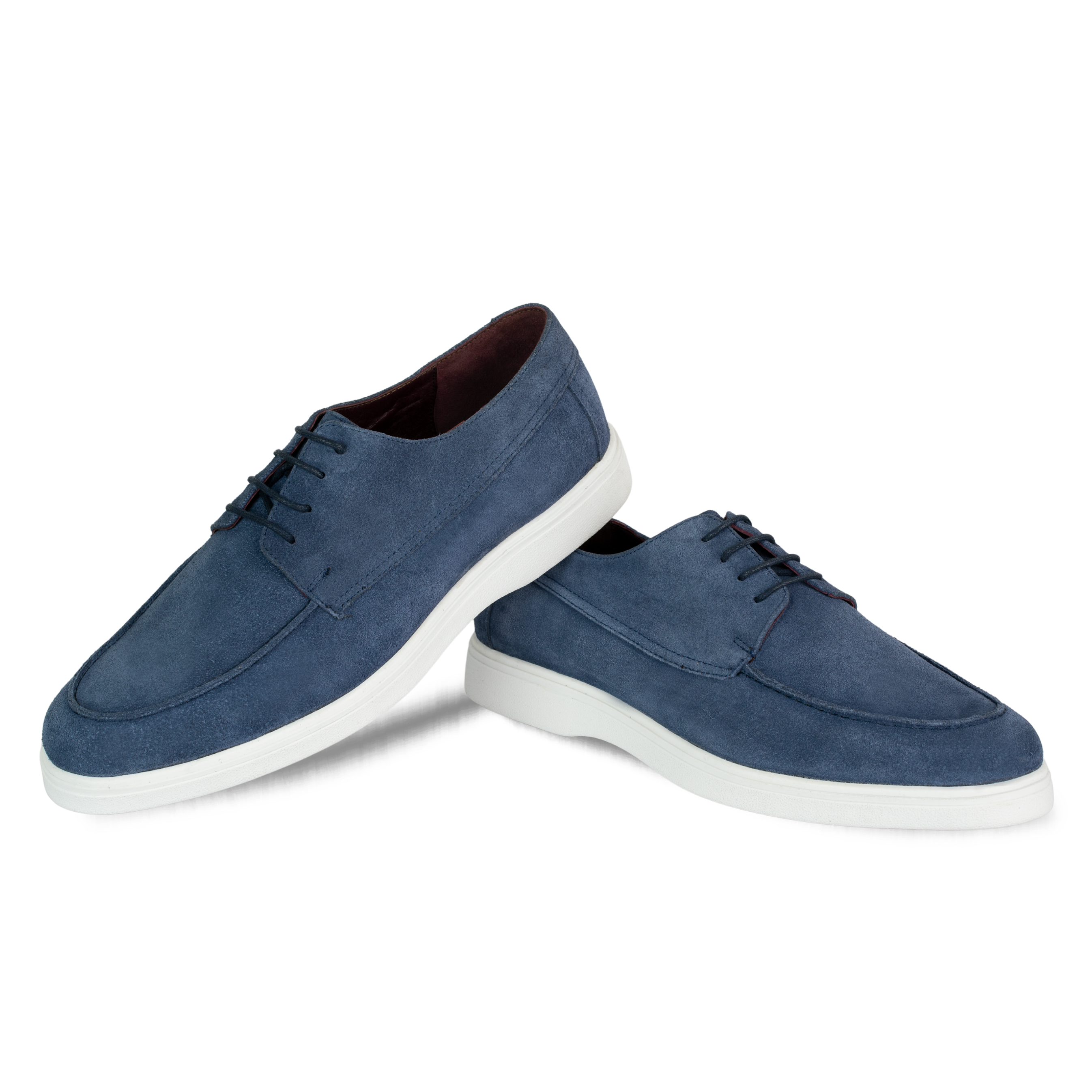 Chester: Derby Homme - Daim Bleu