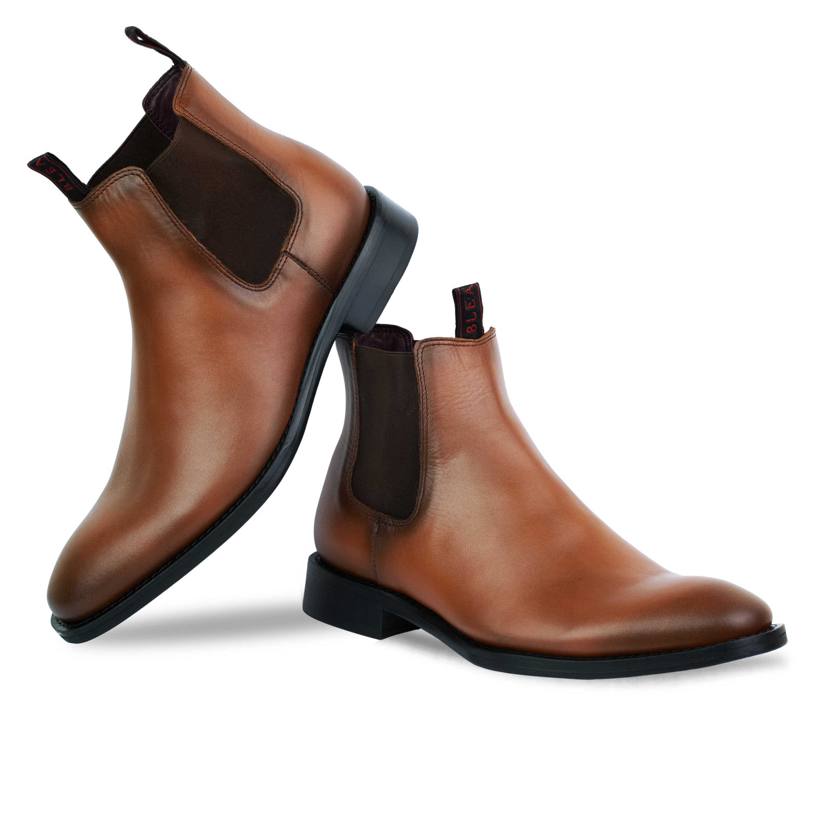 Westwood: Chelsea Boots Homme - Cuir Cognac