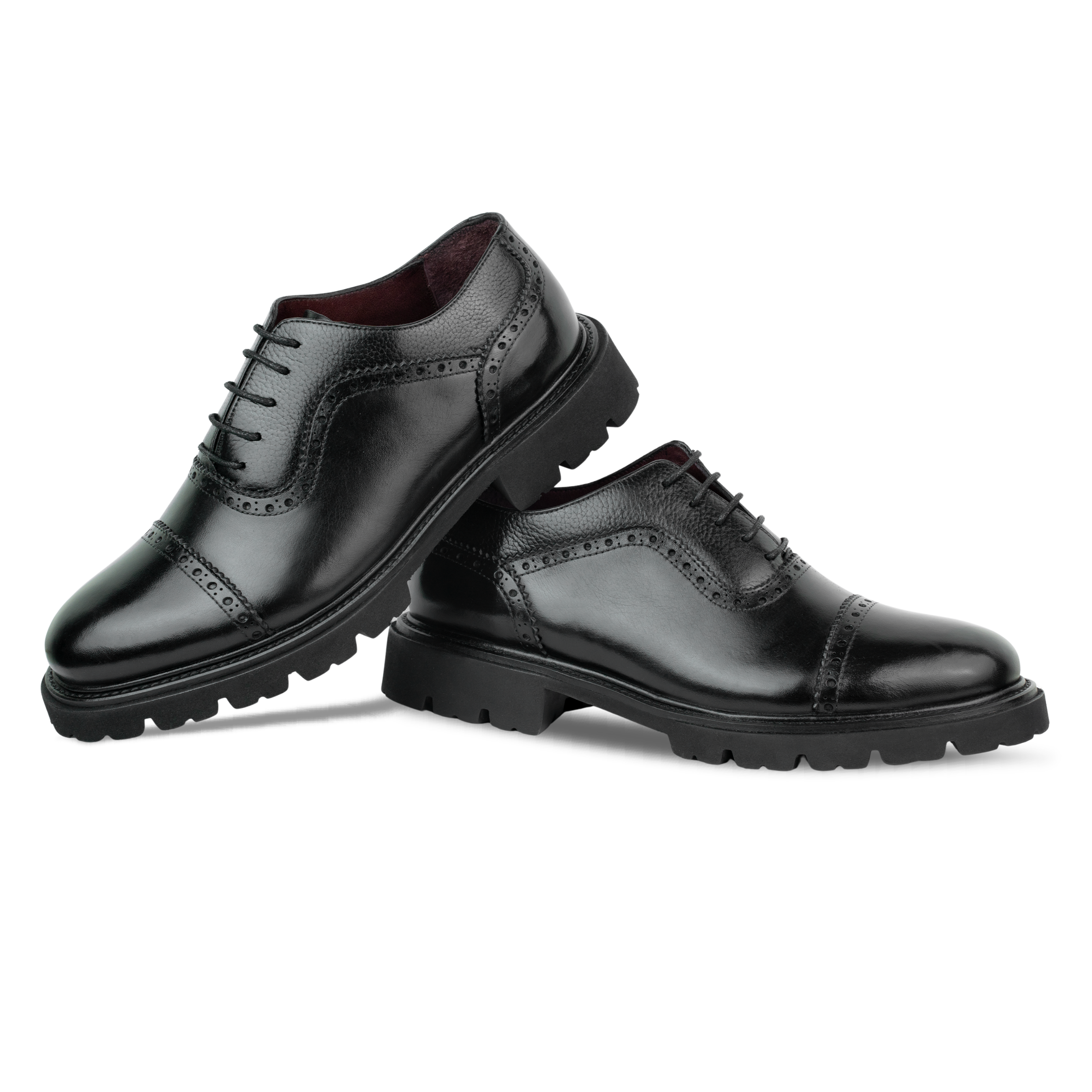 Carlton: Derby Homme - Cuir Noir