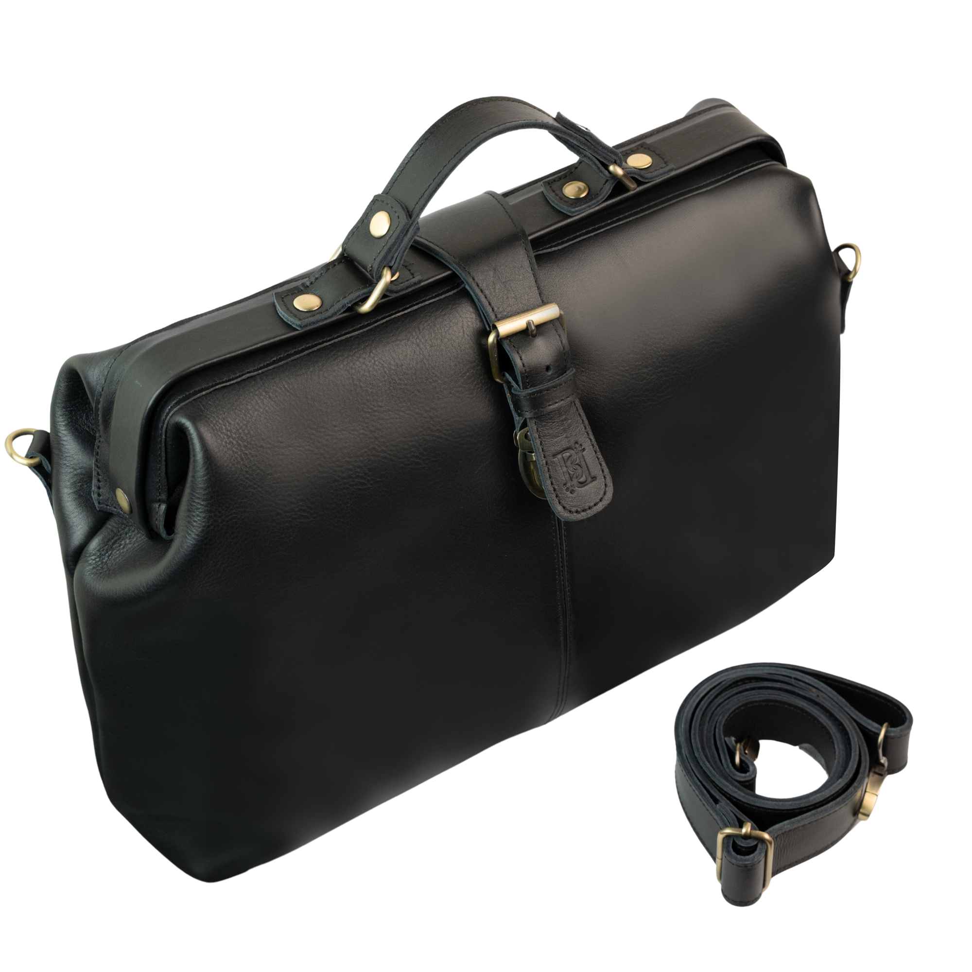 Practitioner: Cartable - Cuir Noir