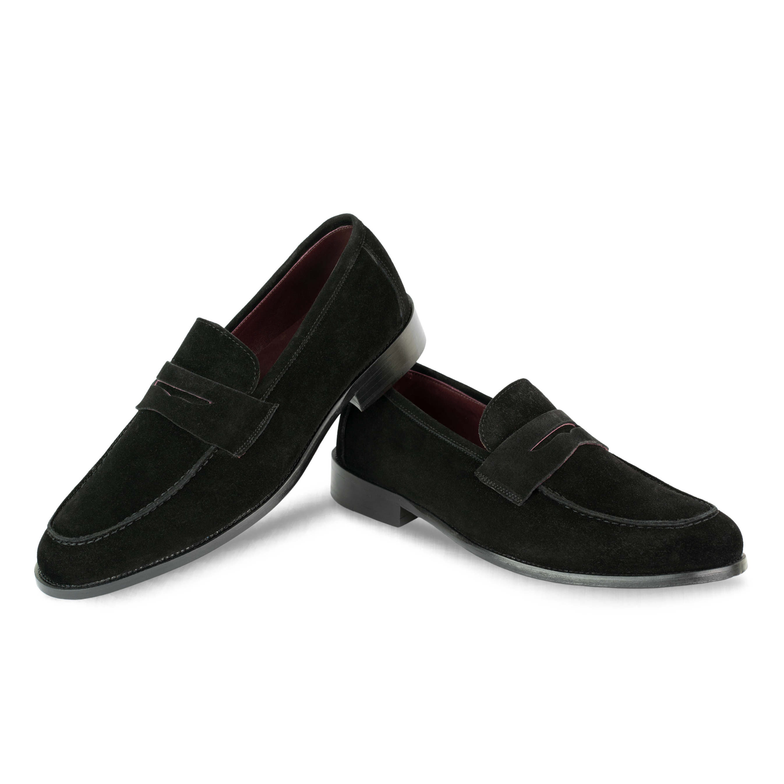 Nowell: Mocassin Homme - Daim Noir