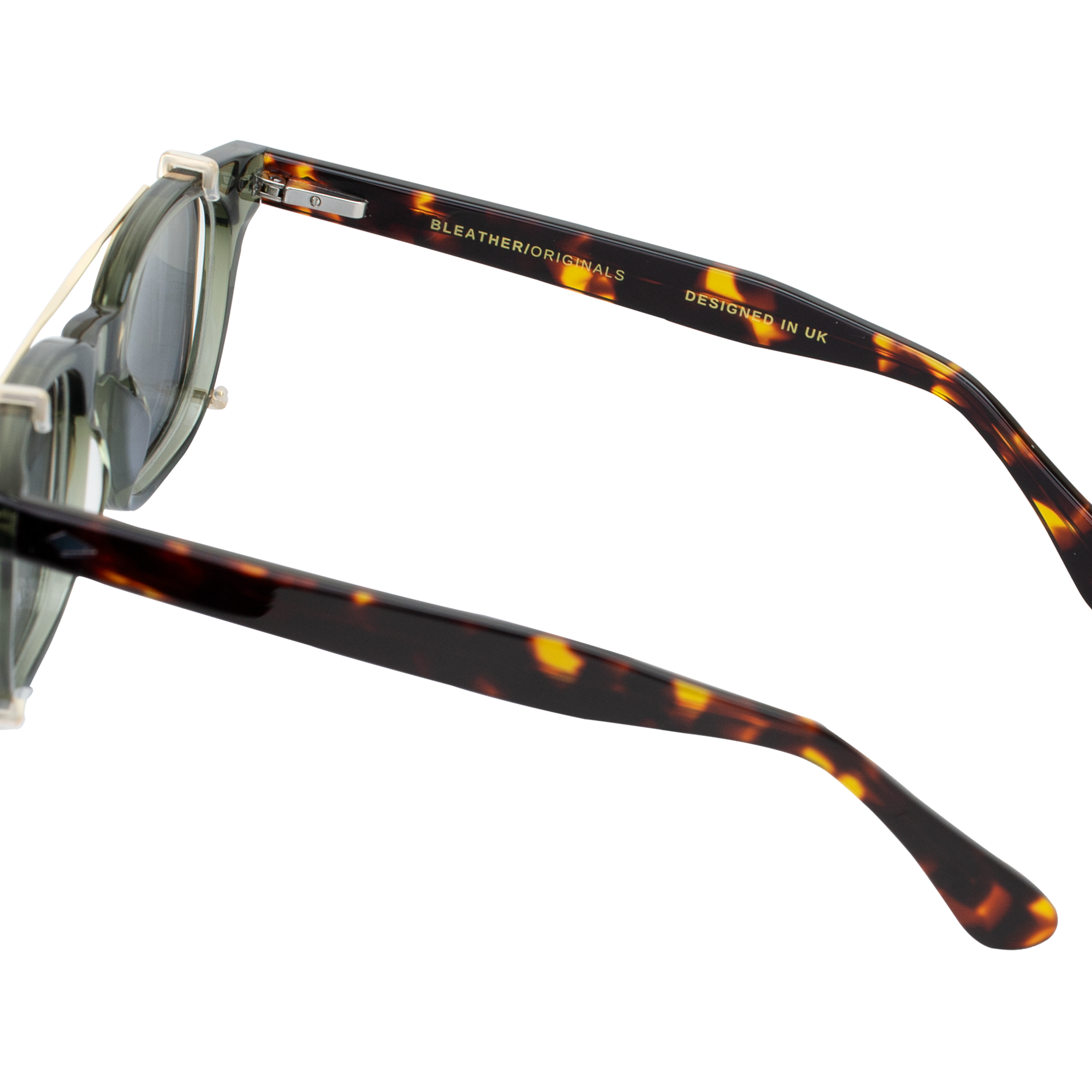 Shield: Lunettes à clips de luxe
