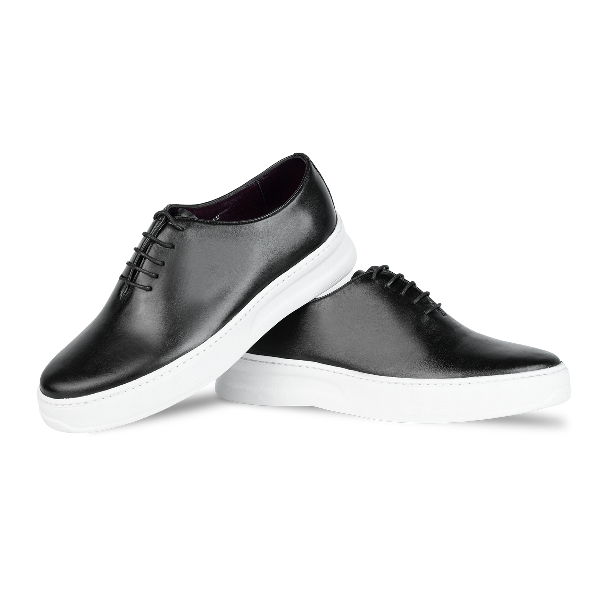 Kirk: Sneakers Homme - Cuir Noir