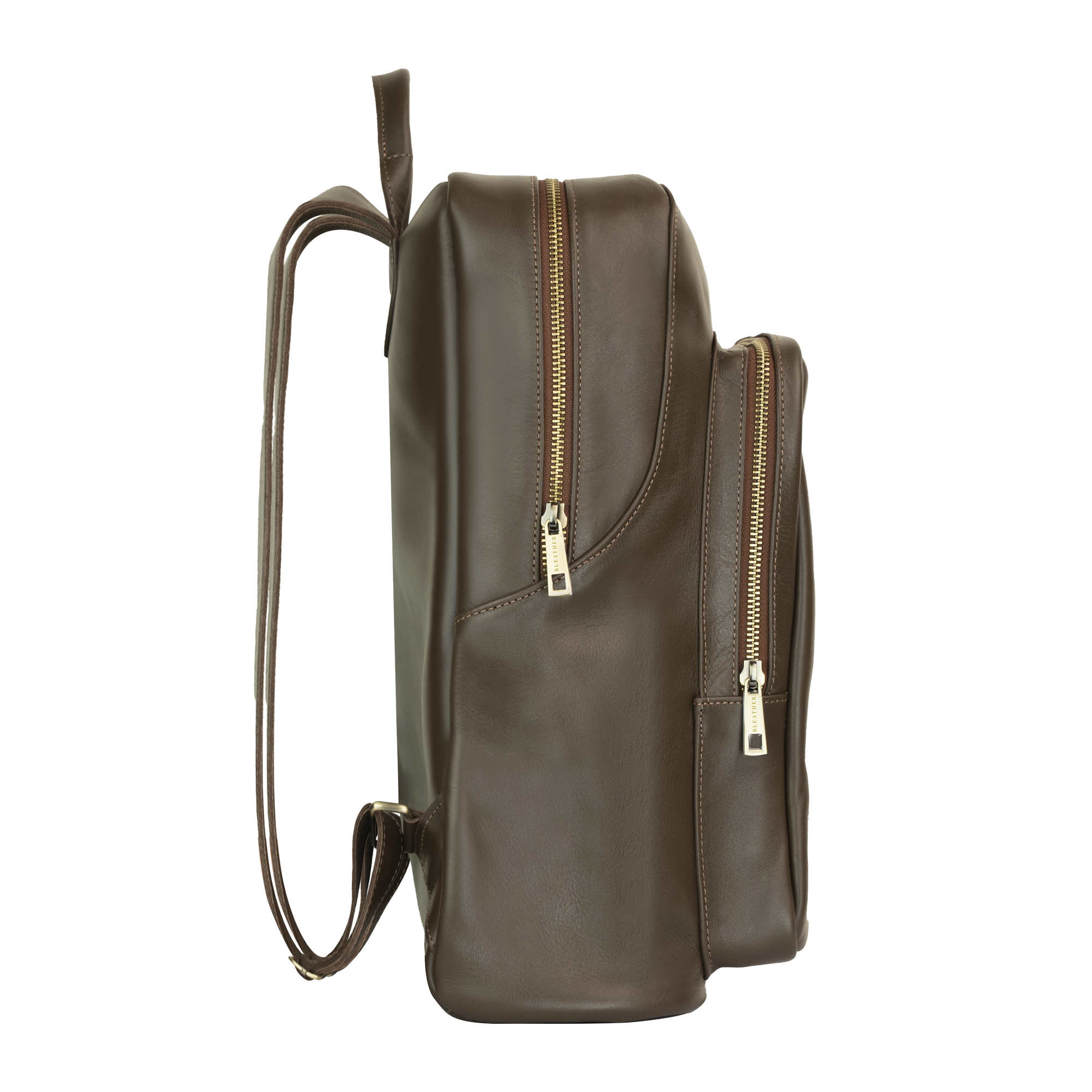 Atlas: Sac à dos - Cuir Marron