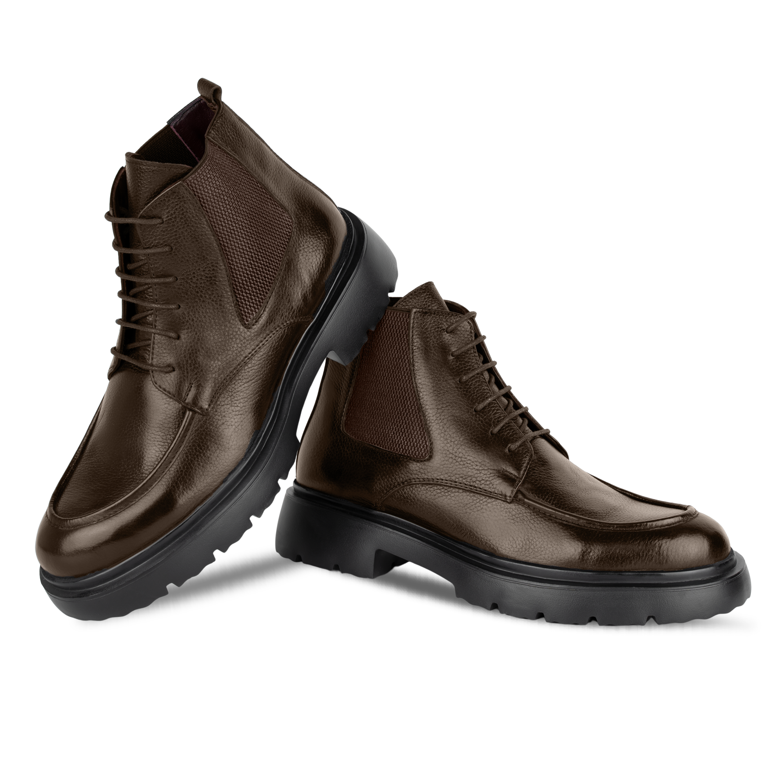 Owen: Bottes Homme - Cuir Marron